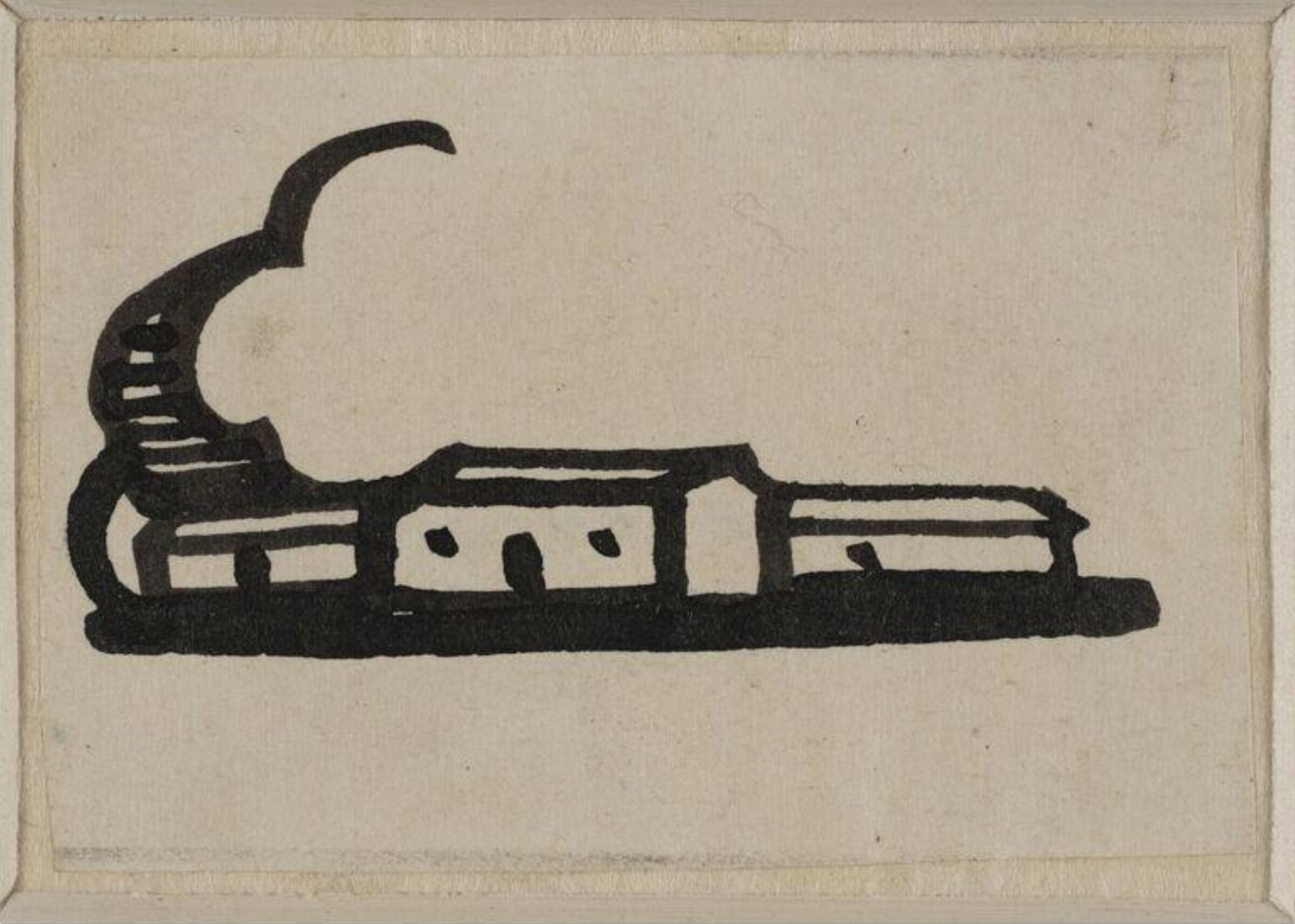 Design for page ornament made for the Curwen Press, Claud Lovat, Early 20th century
