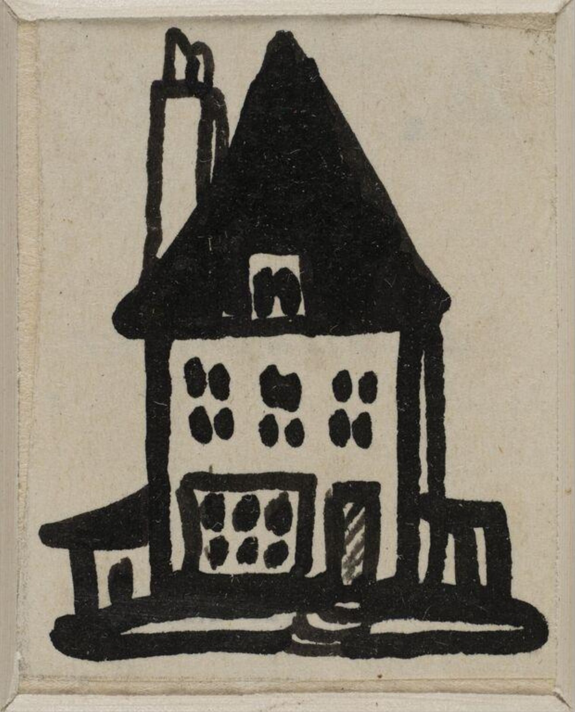 Design for page ornament made for the Curwen Press, Claud Lovat Fraser, Early 20th century
