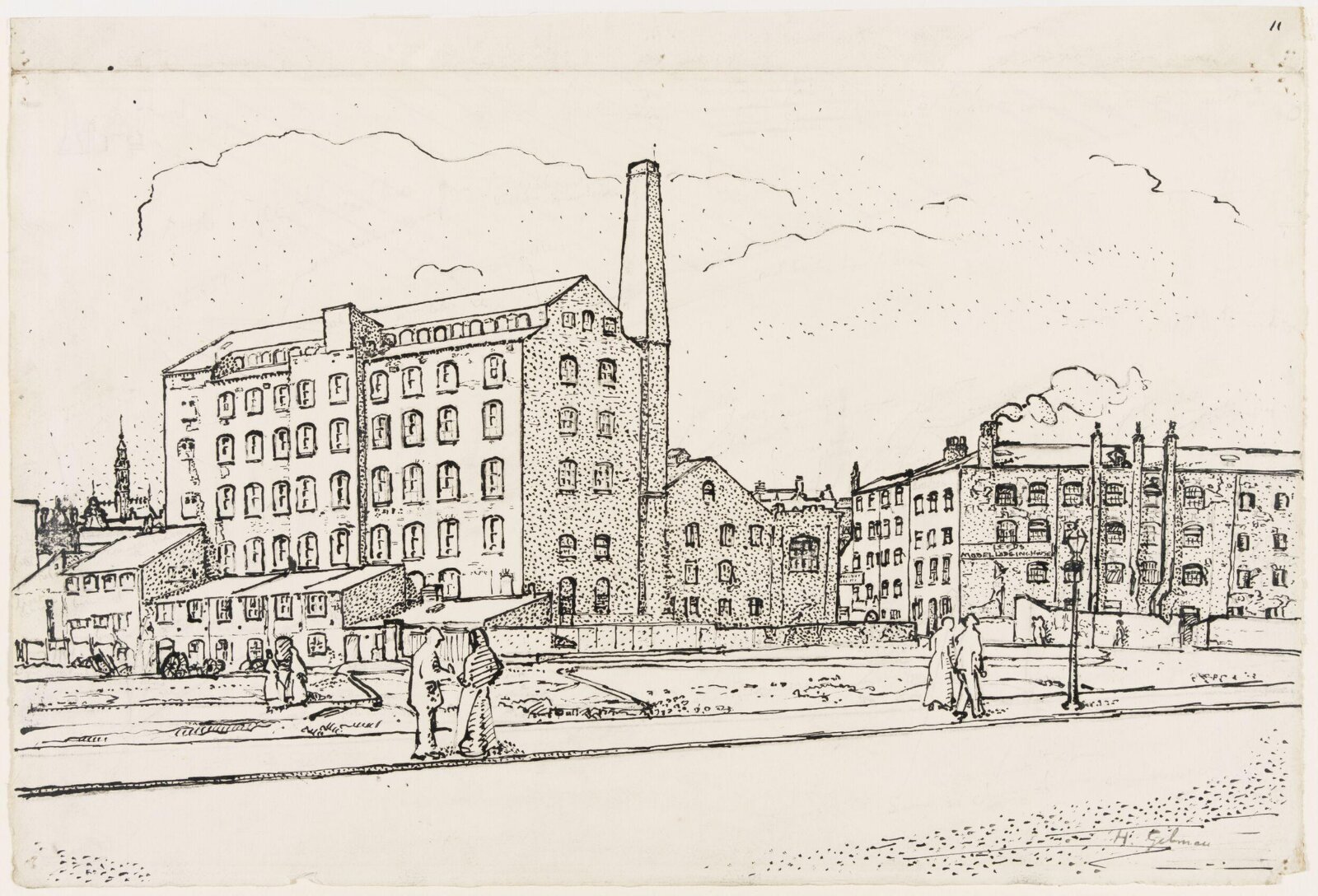 Factories, Harold Gilman, late 19th century - early 20th century