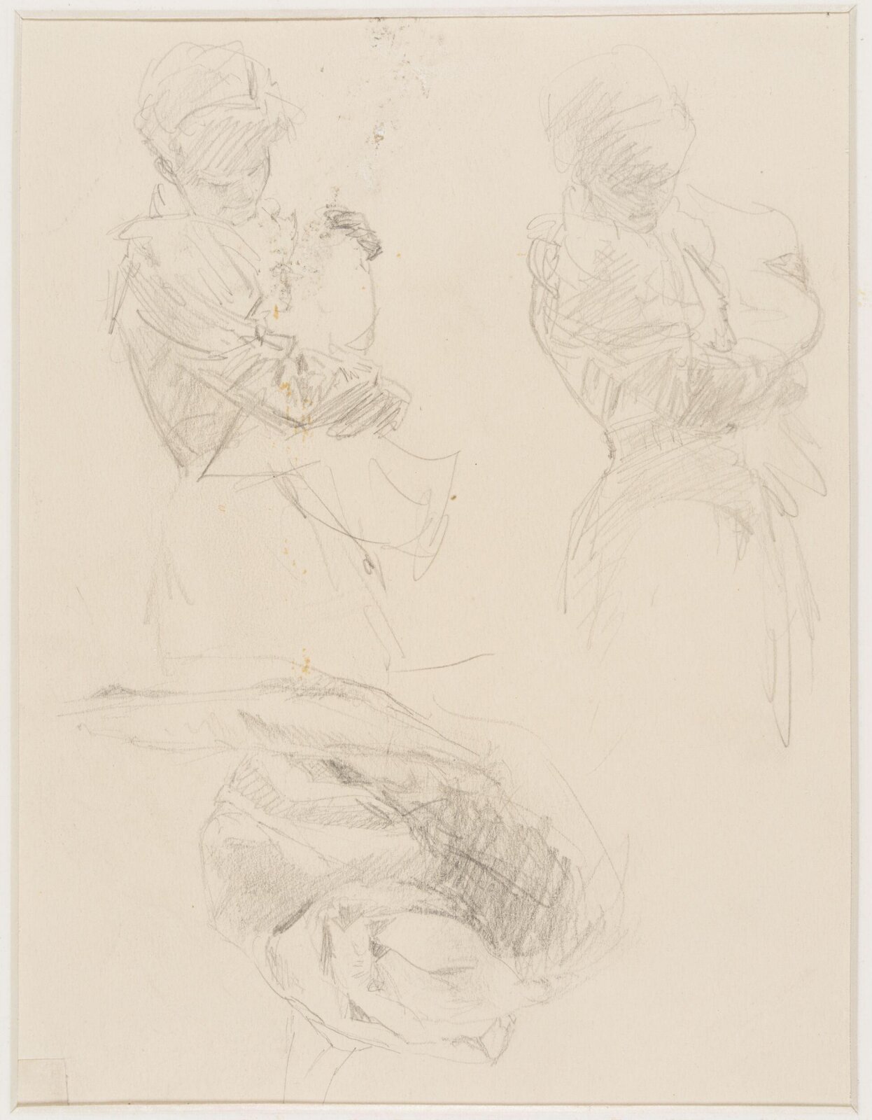 Drawing, Edward John Gregory, mid-late 19th century
