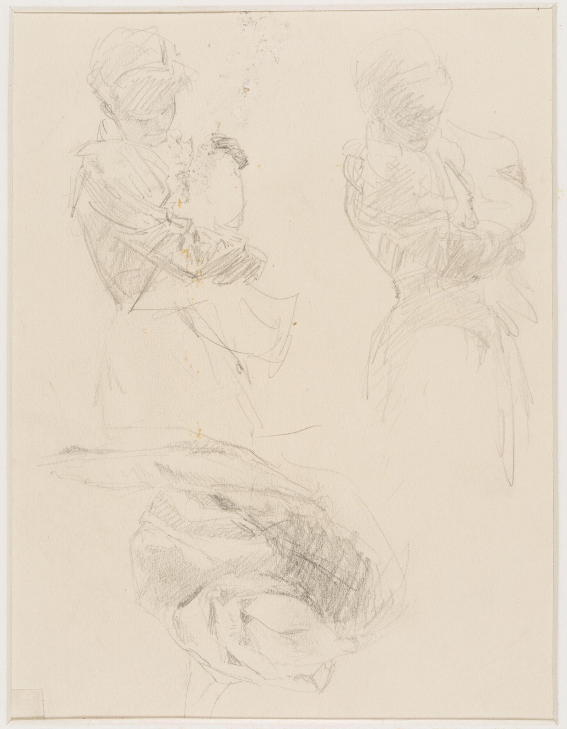 Drawing, Edward John Gregory, mid-late 19th century