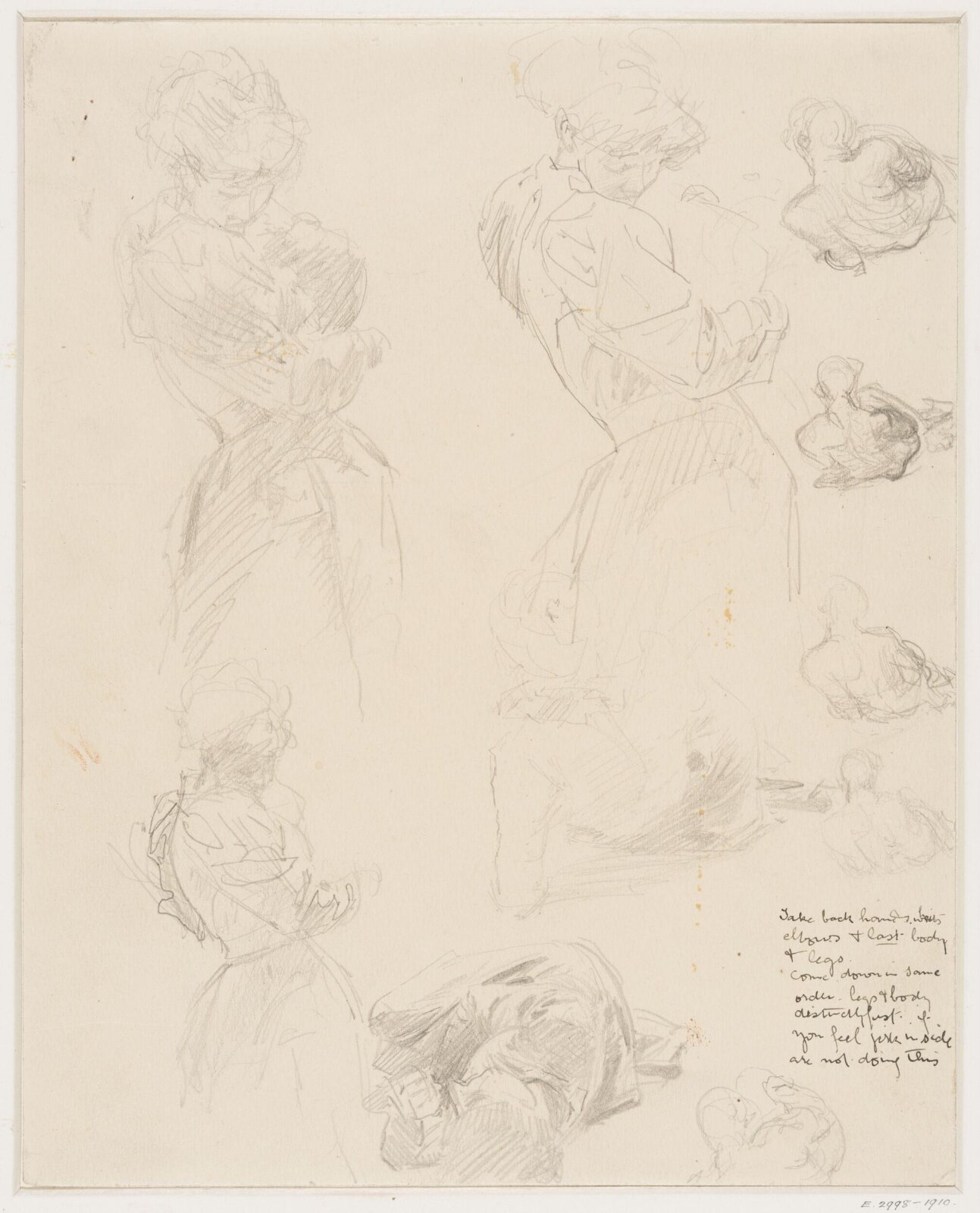 Drawing, Edward John Gregory, mid-late 19th century