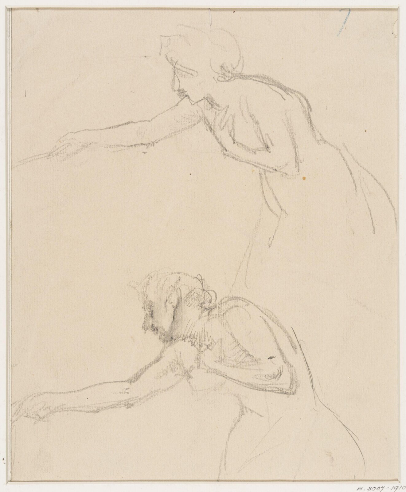 Drawing, Edward John Gregory, mid-late 19th century