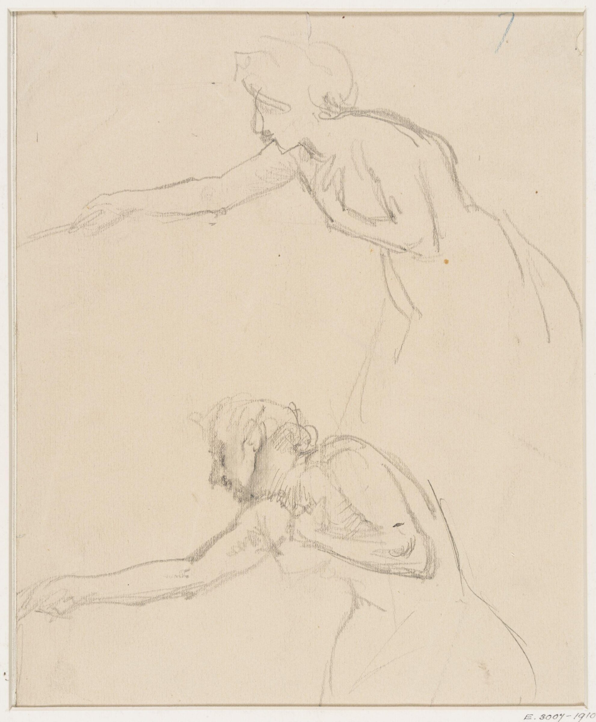 Drawing, Edward John Gregory, mid-late 19th century
