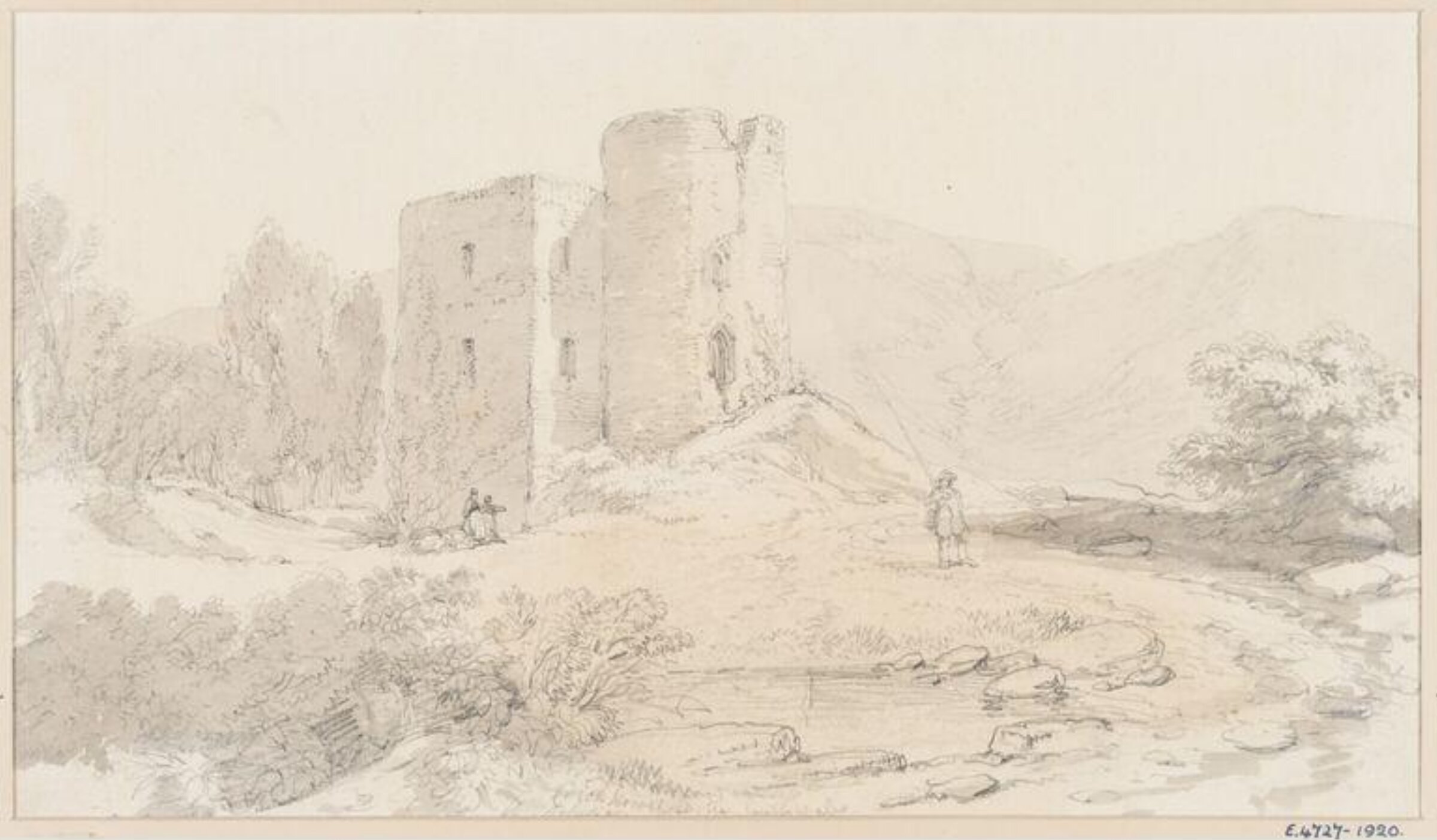 Drawing, William Alfred Delamotte, c. 1795-1863