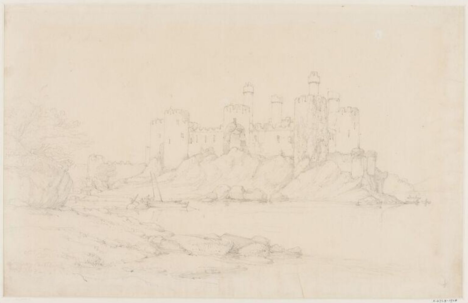 Drawing, William Alfred Delamotte, c. 1795-1863