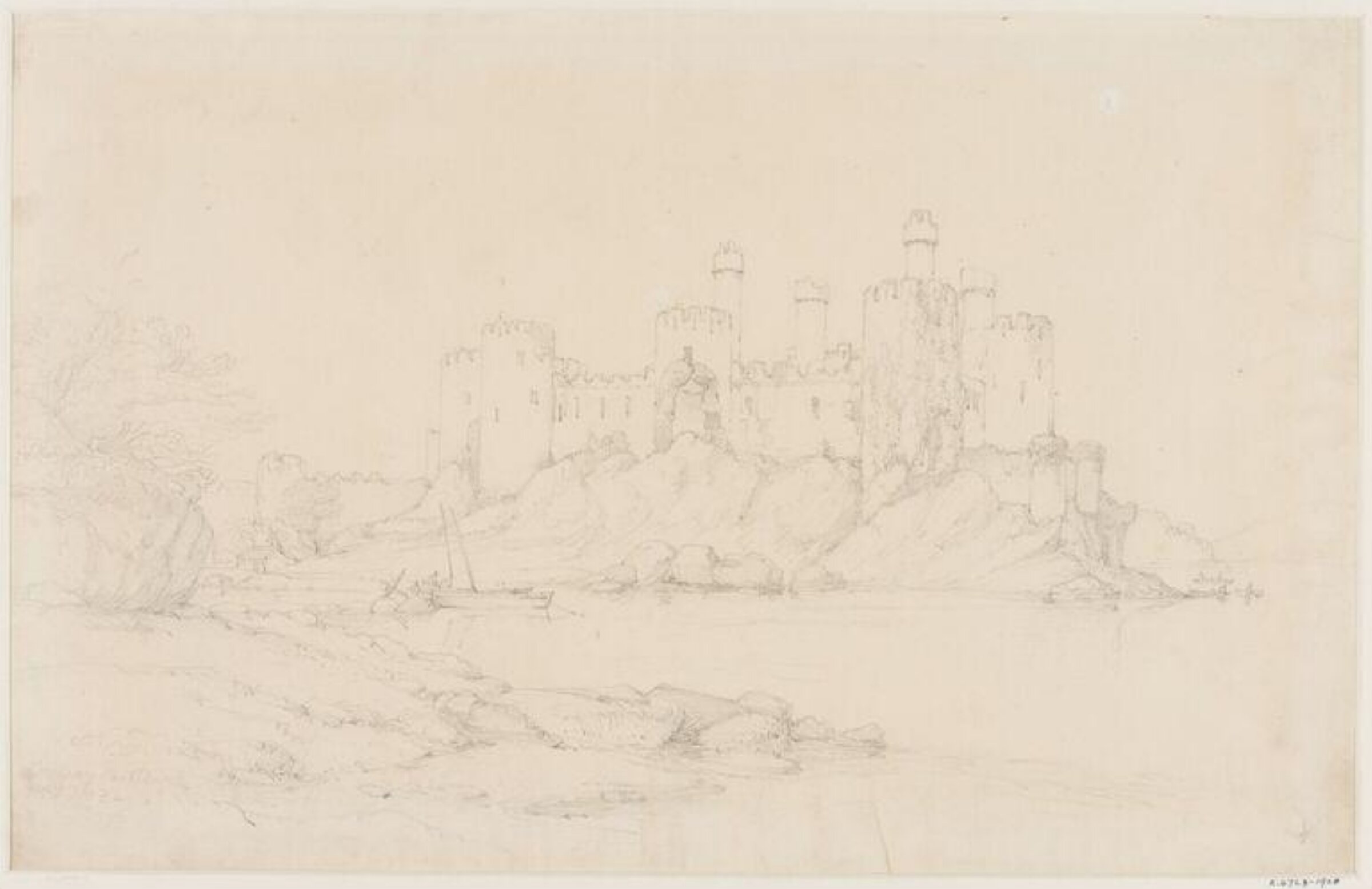 Drawing, William Alfred Delamotte, c. 1795-1863