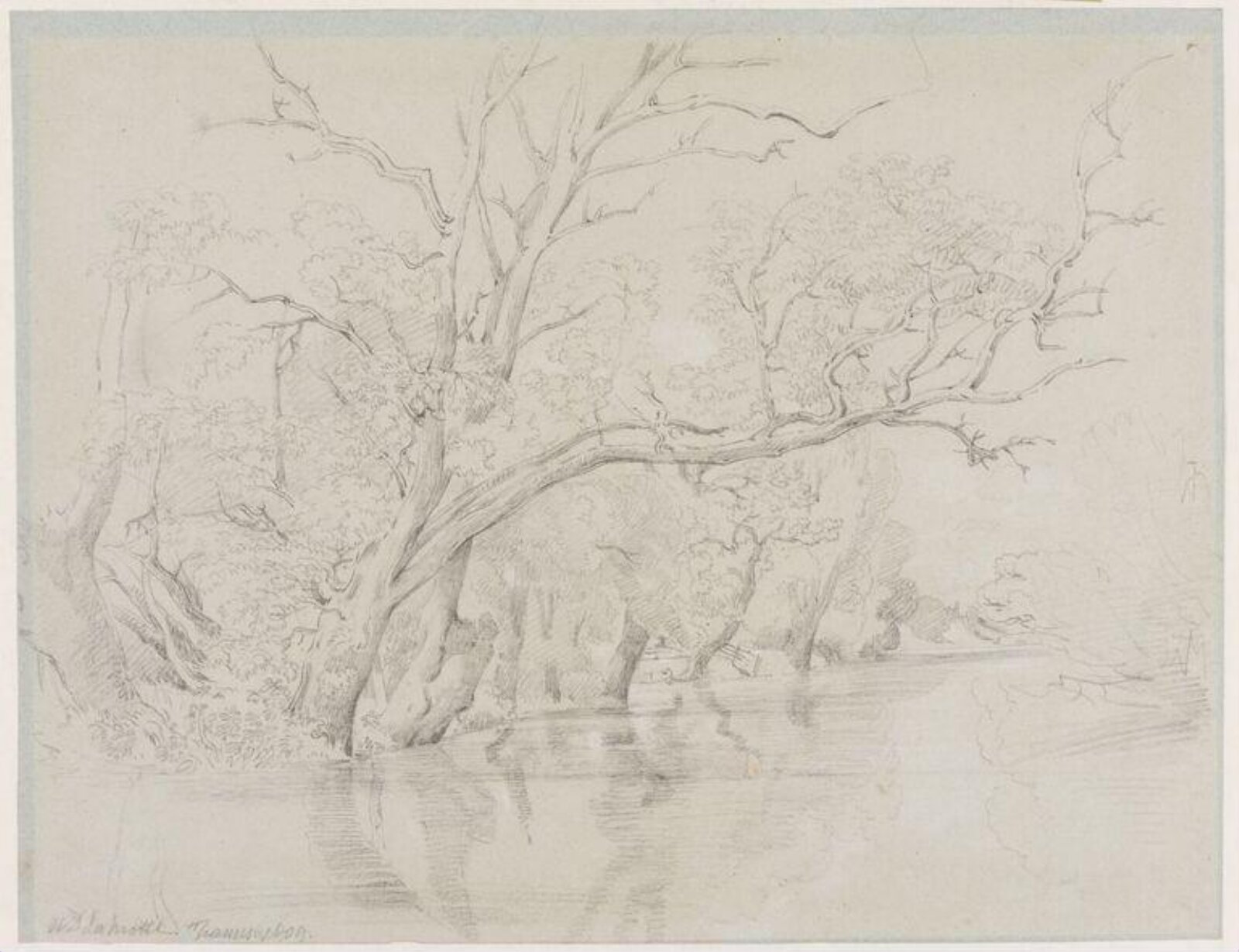 Drawing, William Alfred Delamotte, c. 1795-1863