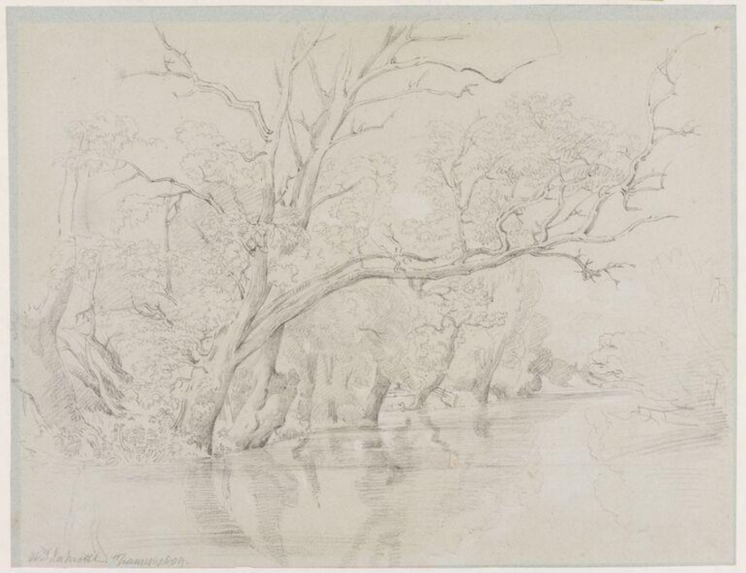 Drawing, William Alfred Delamotte, c. 1795-1863