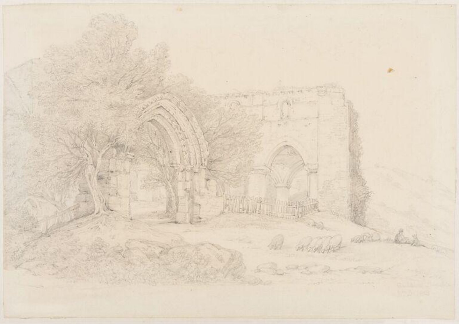 Drawing, William Alfred Delamotte, c. 1795-1863