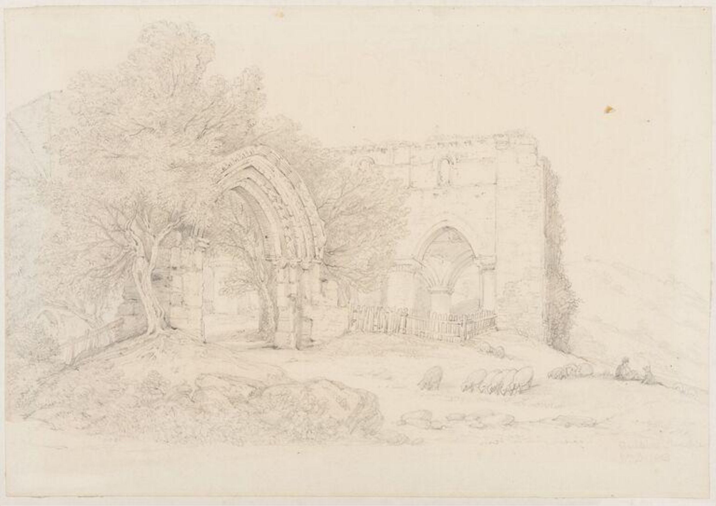 Drawing, William Alfred Delamotte, c. 1795-1863