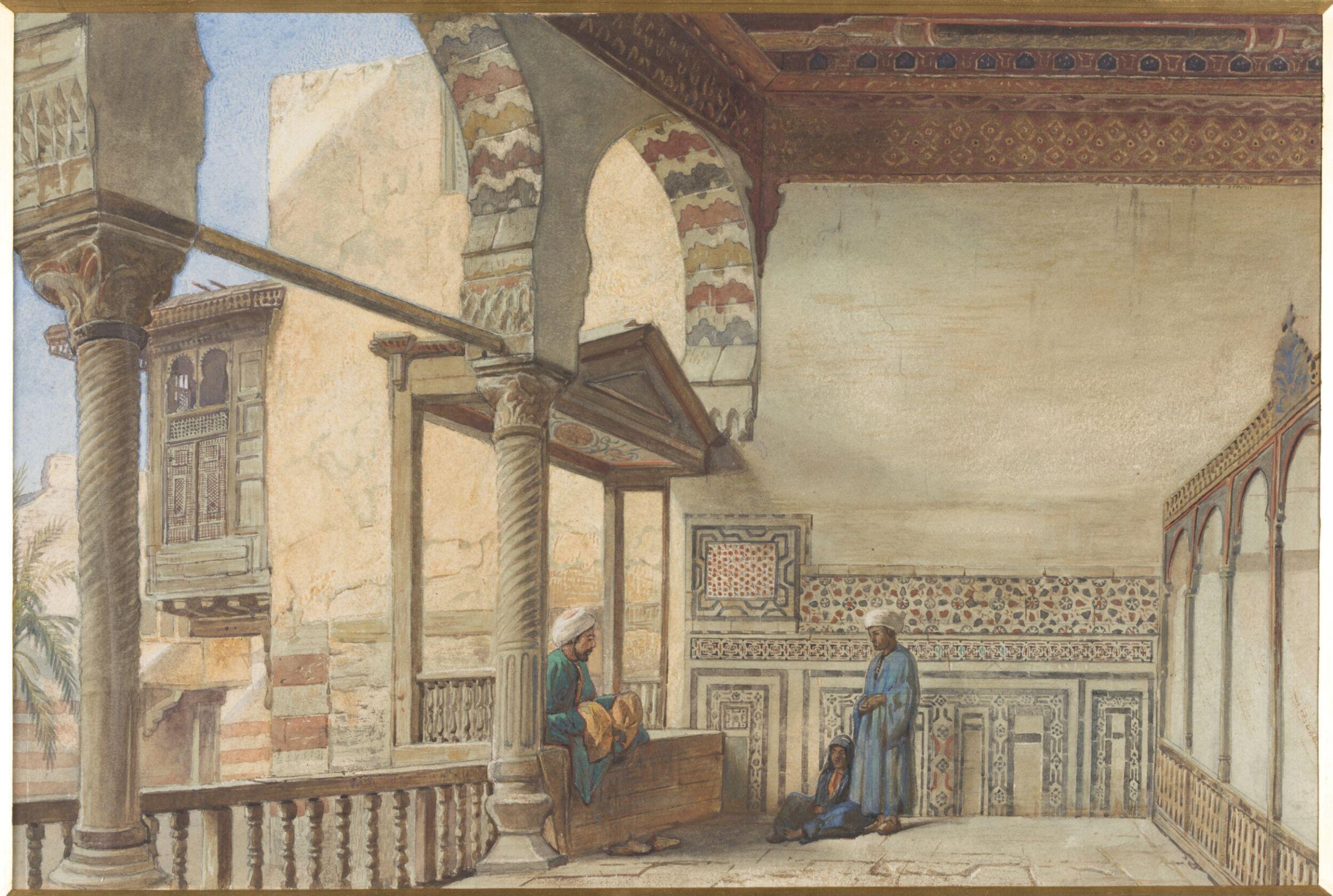Watercolour, Frank Dillon