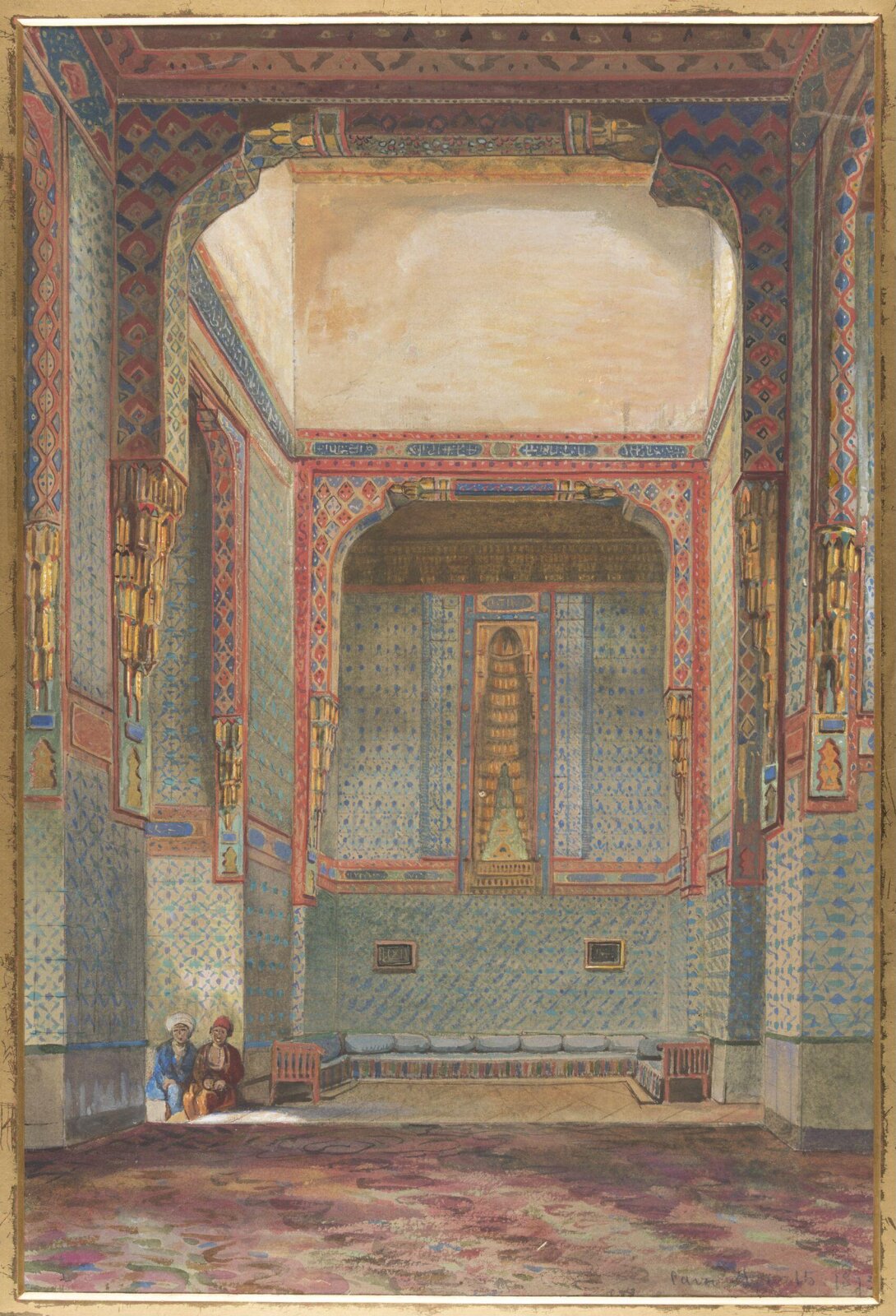 Watercolour, Frank Dillon