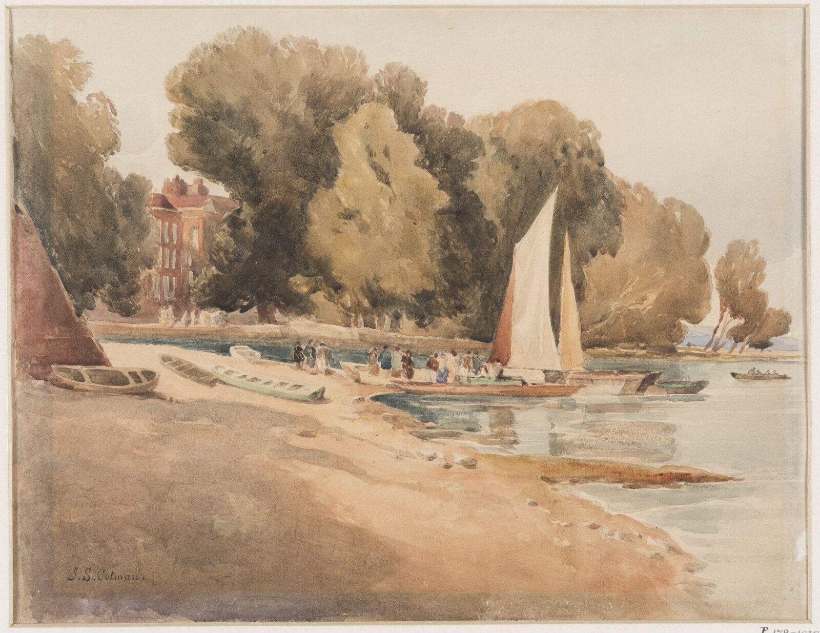 Twickenham, John Sell Cotman, early 19th century