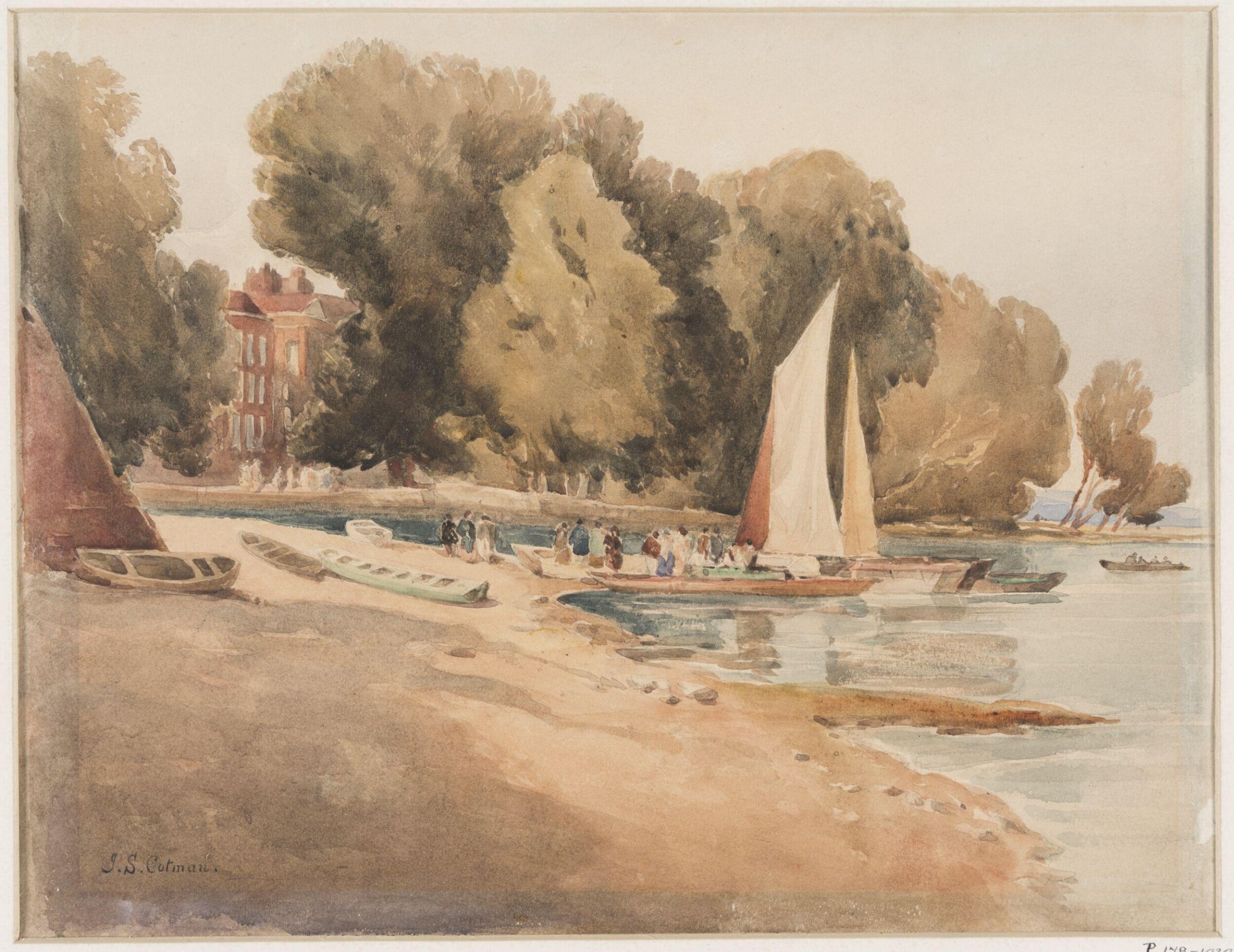 Twickenham, John Sell Cotman, early 19th century