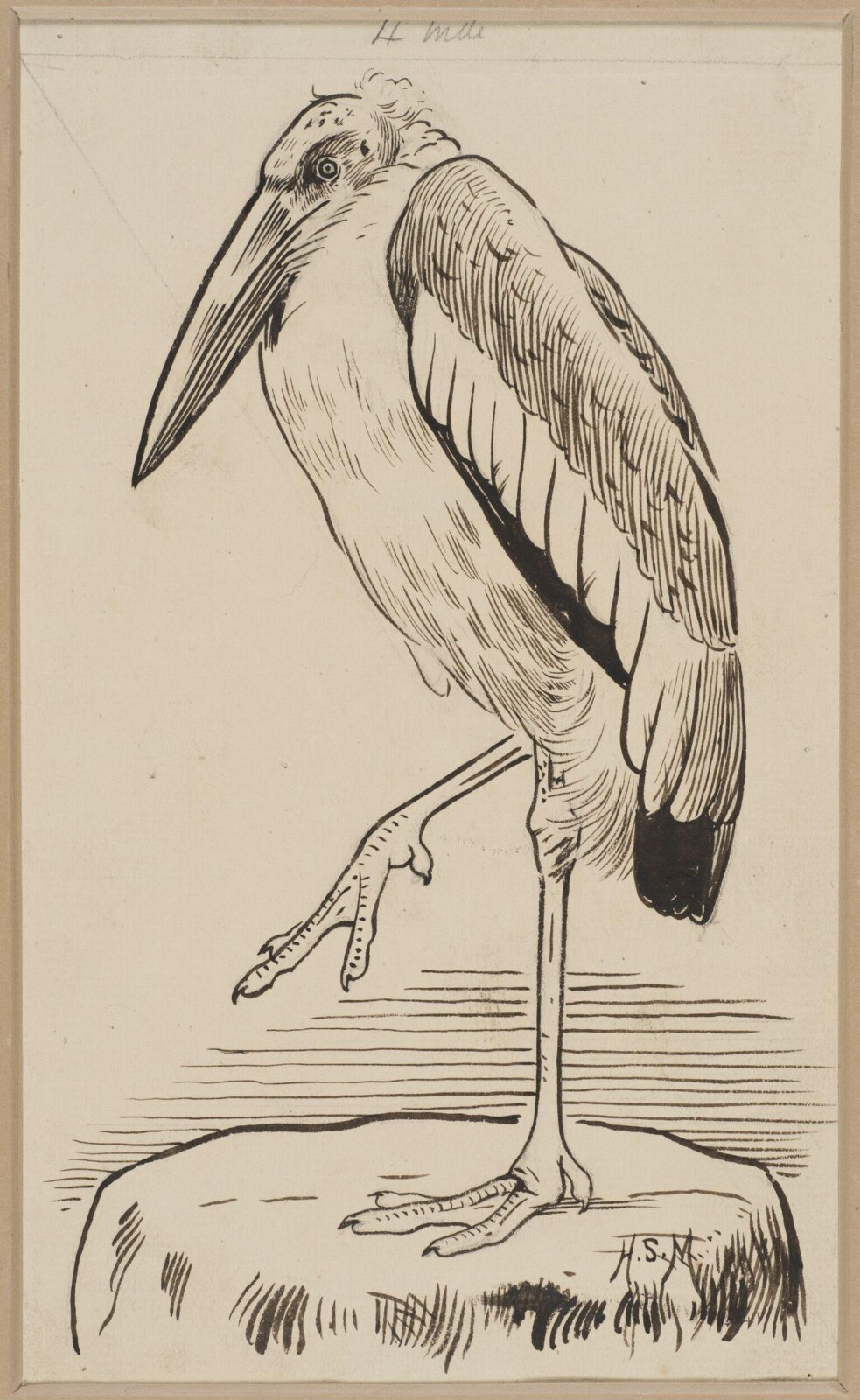 Drawing, Henry Stacy Marks, late 19th century