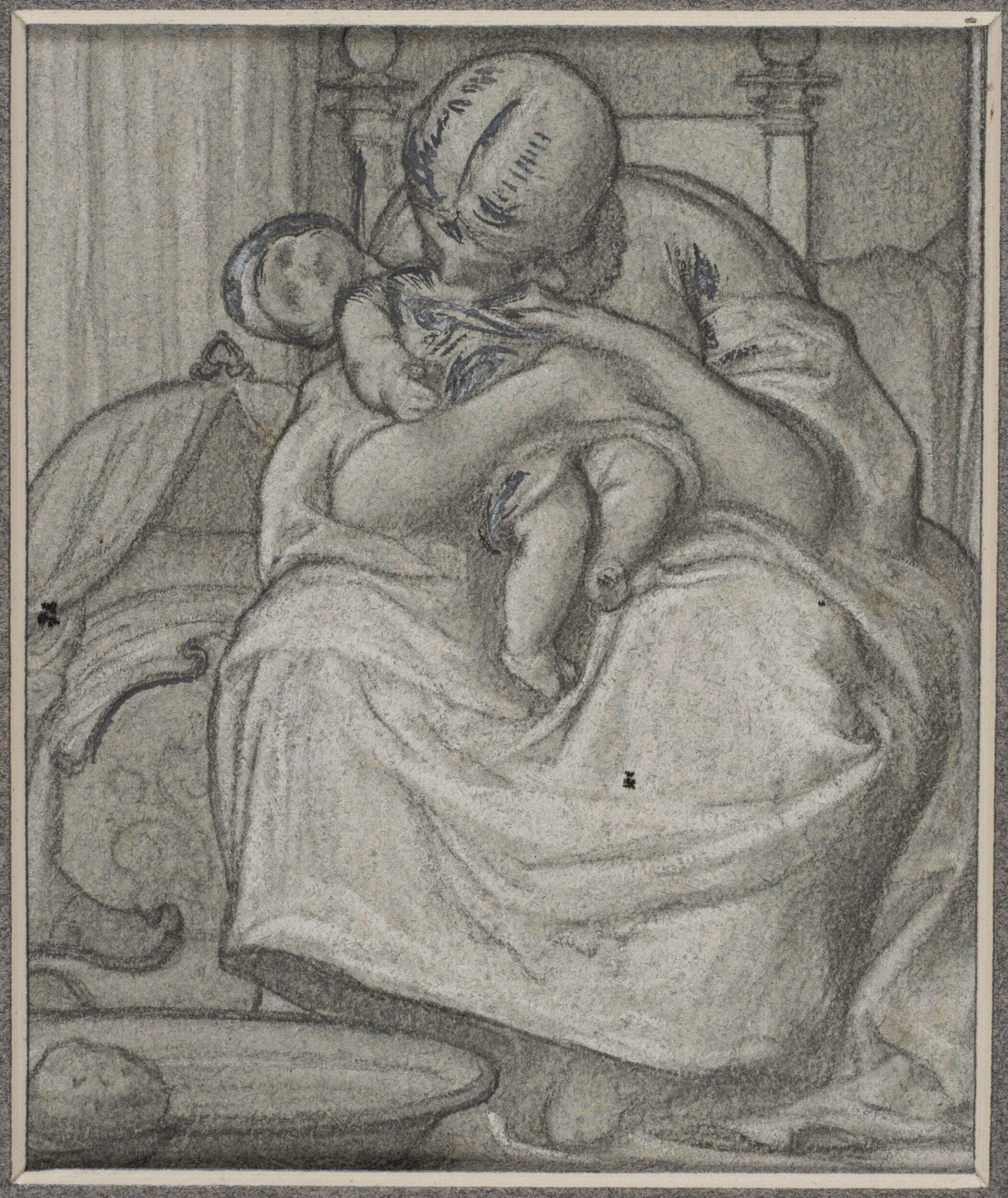 Drawing, Frederic Lord Leighton, Mid-19th century