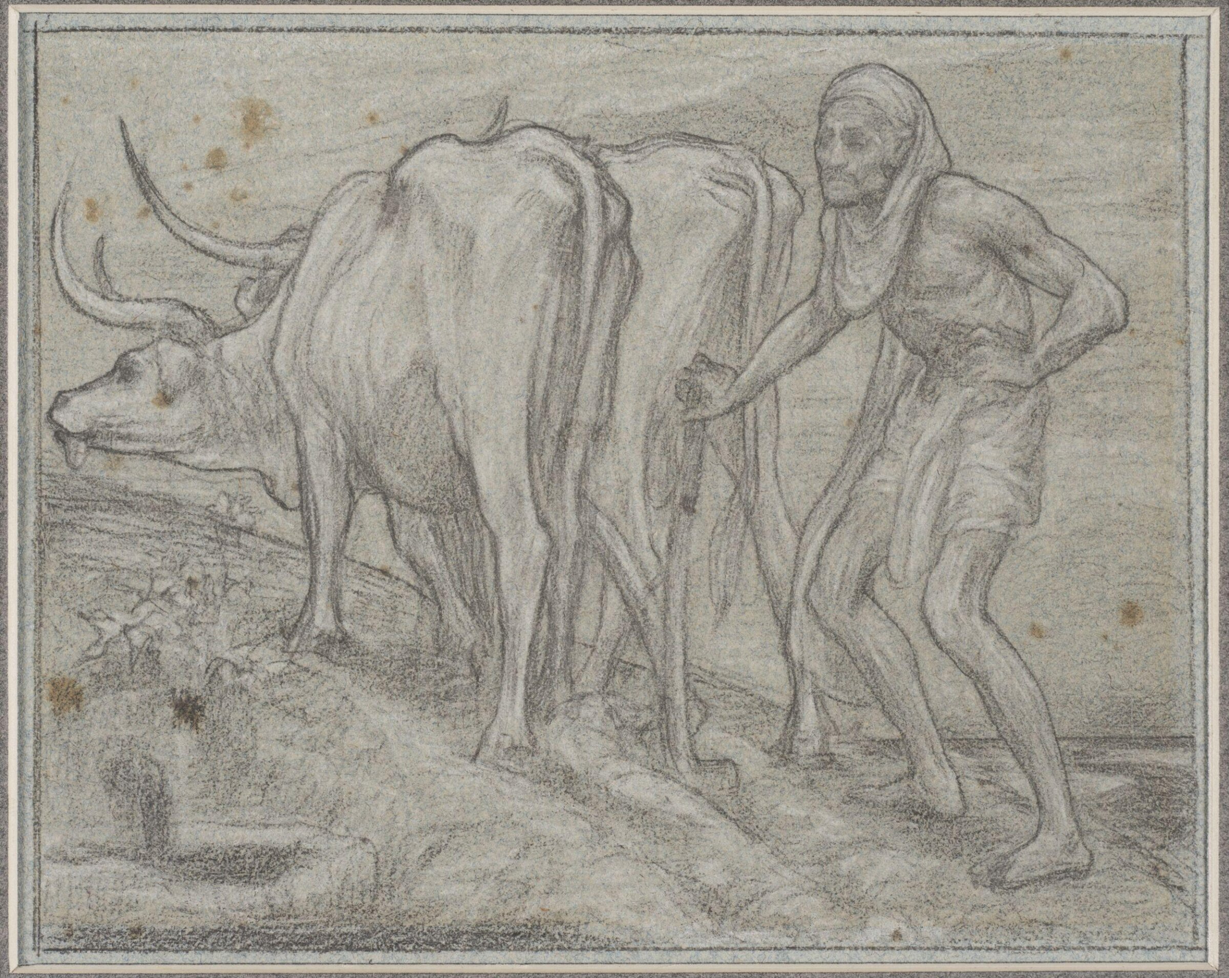 Drawing, Frederic Lord Leighton, Mid-19th century
