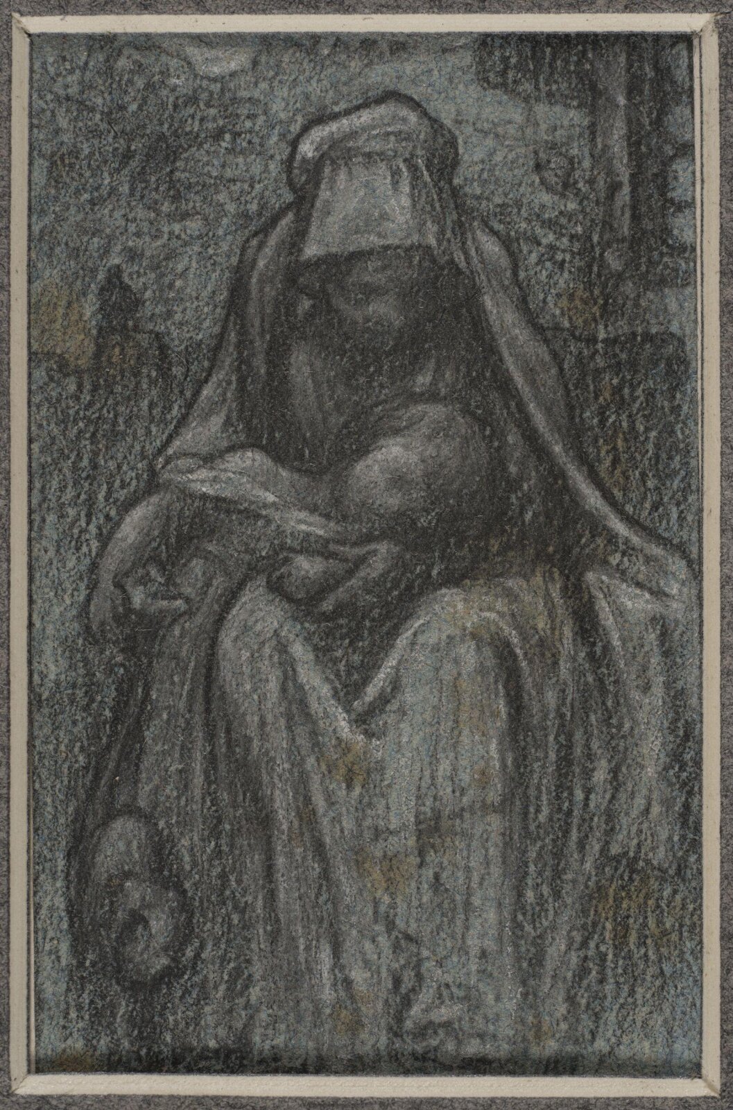 Drawing, Mid-19th century