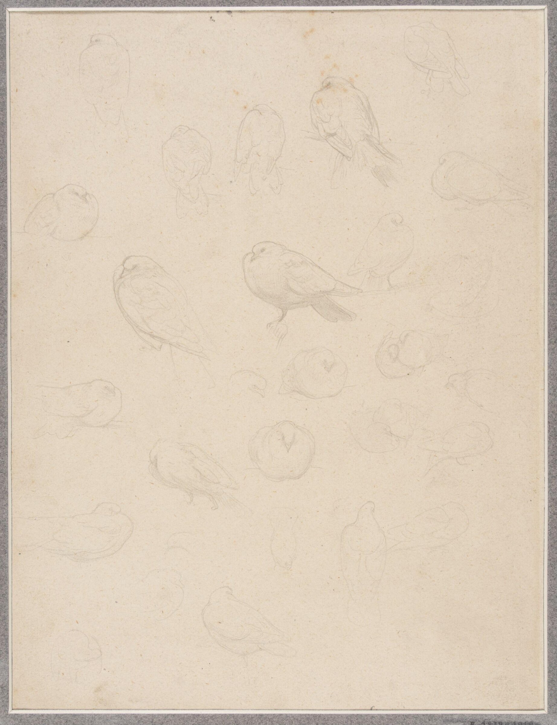 Drawing, Frederic Lord Leighton, Mid-19th century