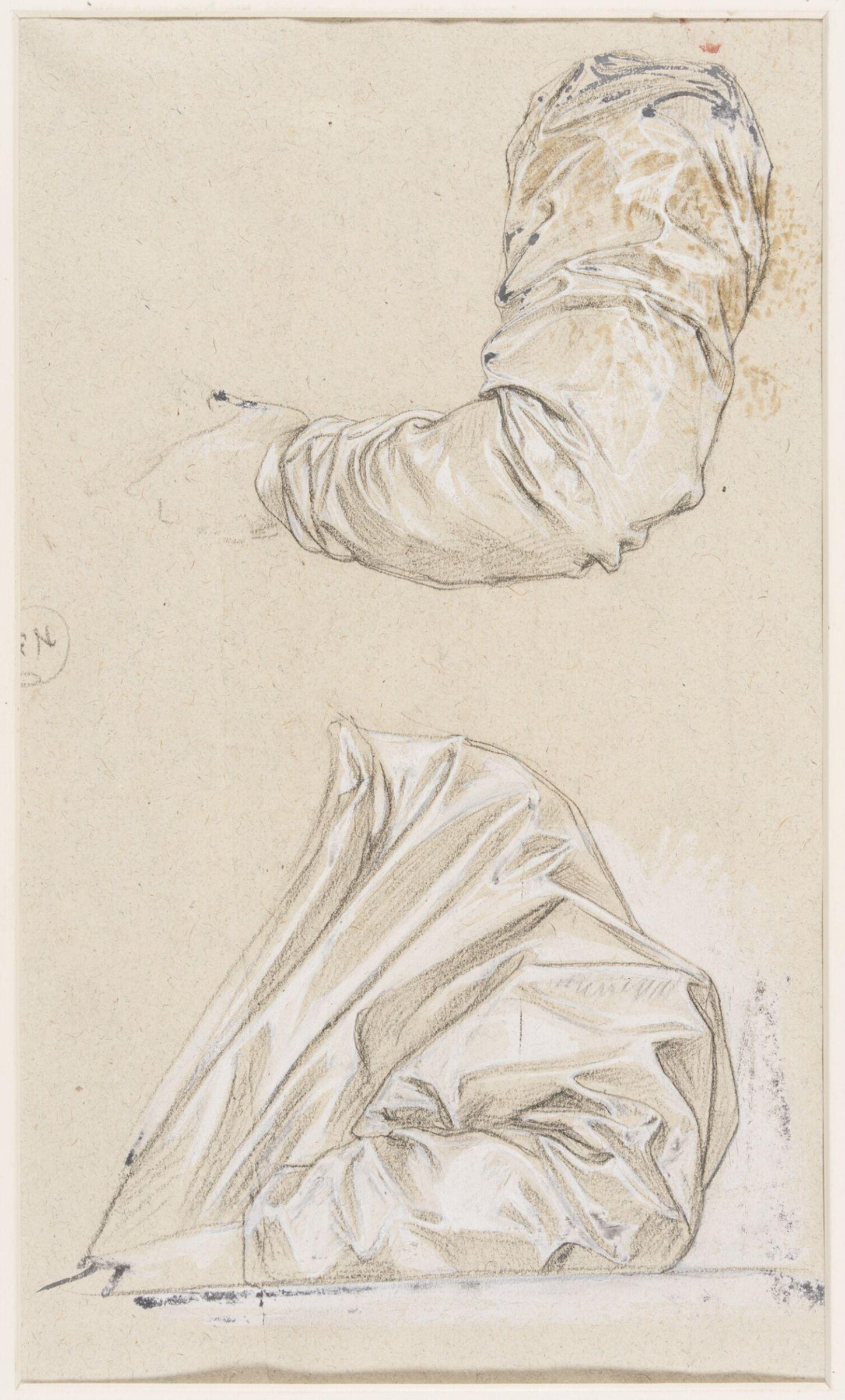 Drawing, Frederic Lord Leighton, Mid-19th century