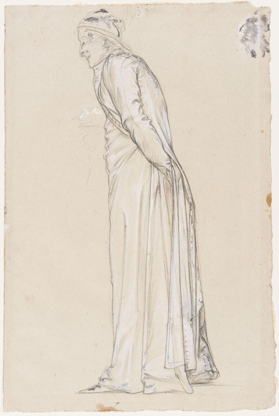 Drawing, Frederic Lord Leighton, c.1853-5