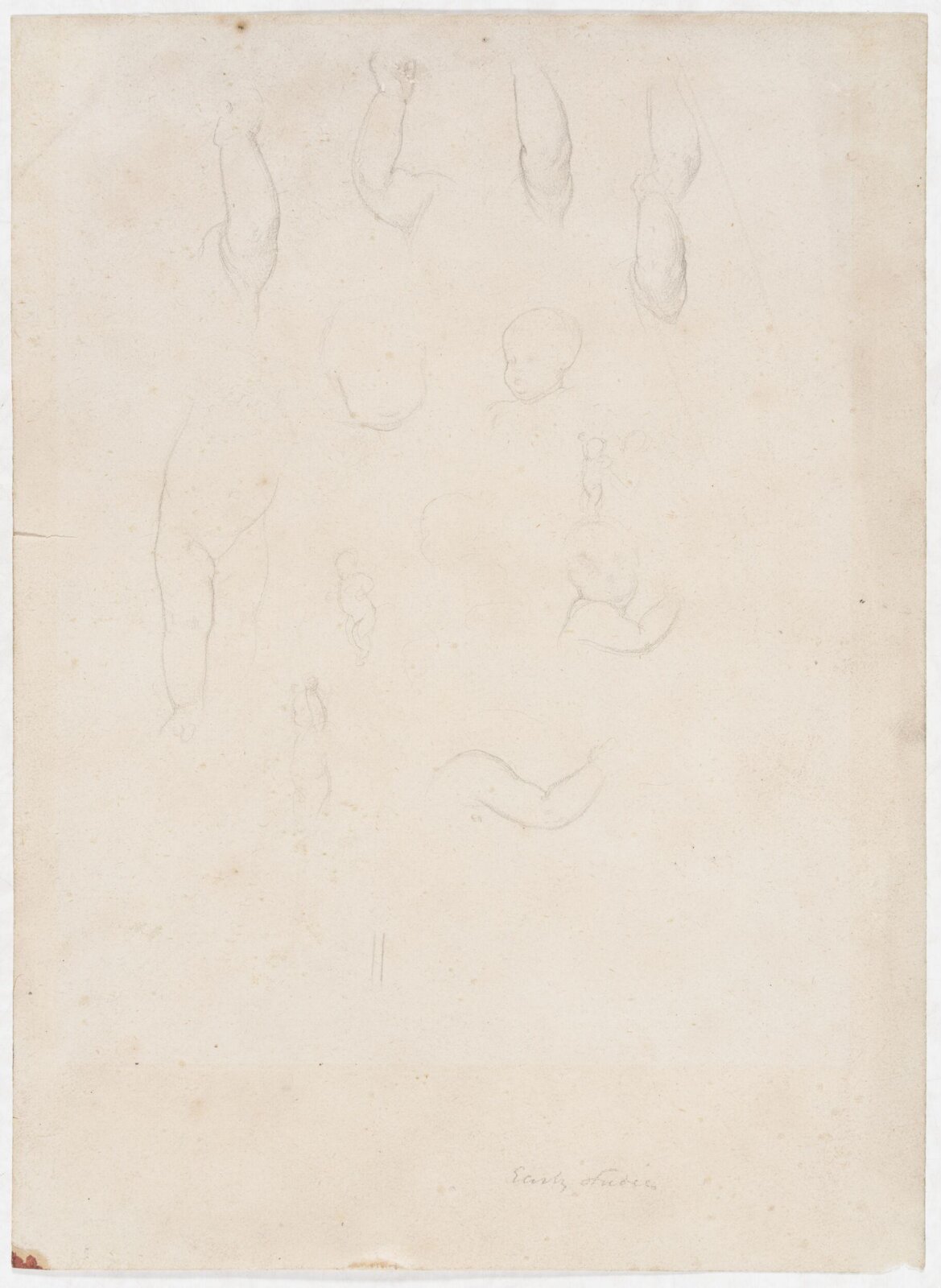 Drawing, Frederic Lord Leighton, Mid-19th century