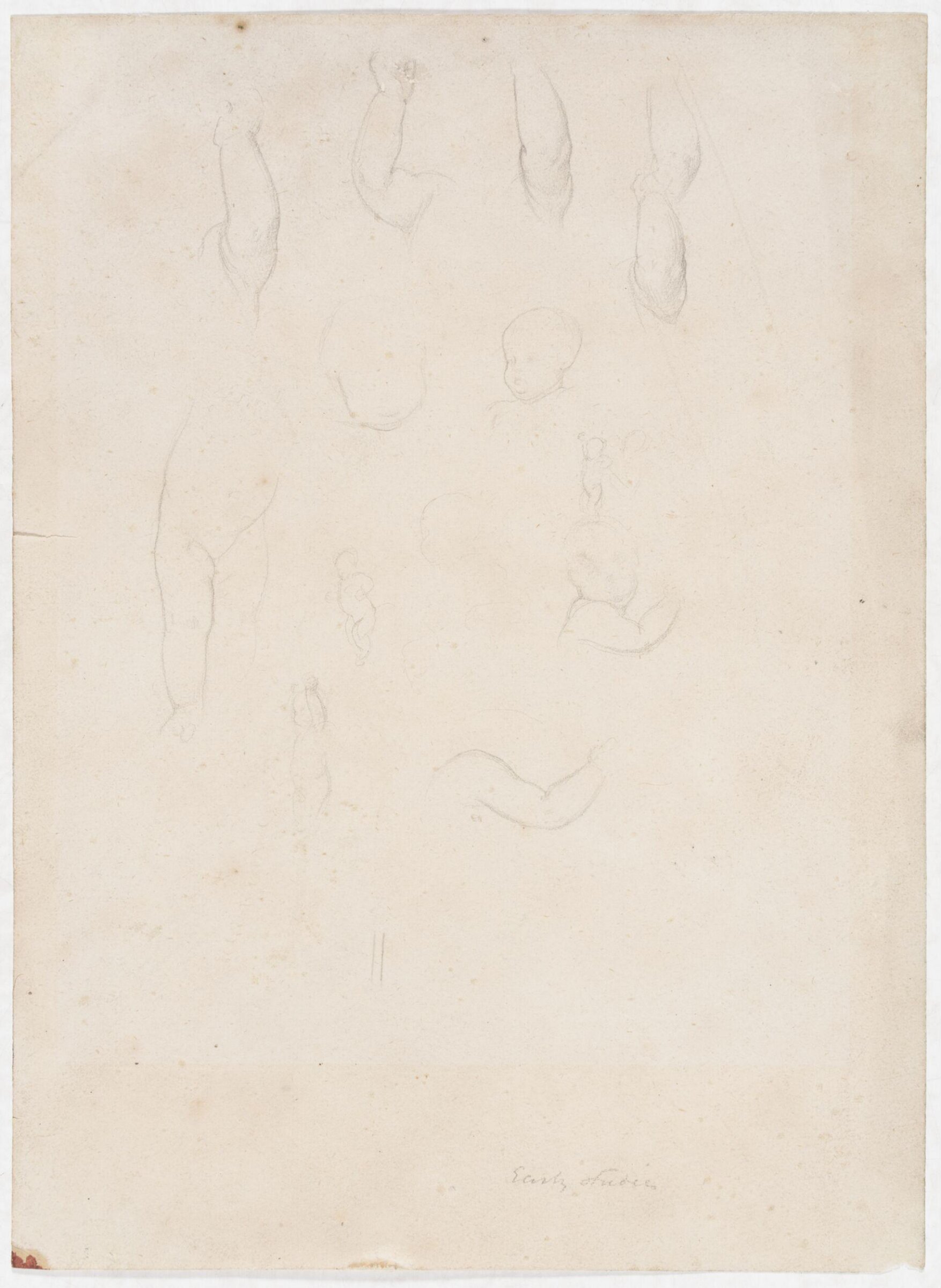Drawing, Frederic Lord Leighton, Mid-19th century