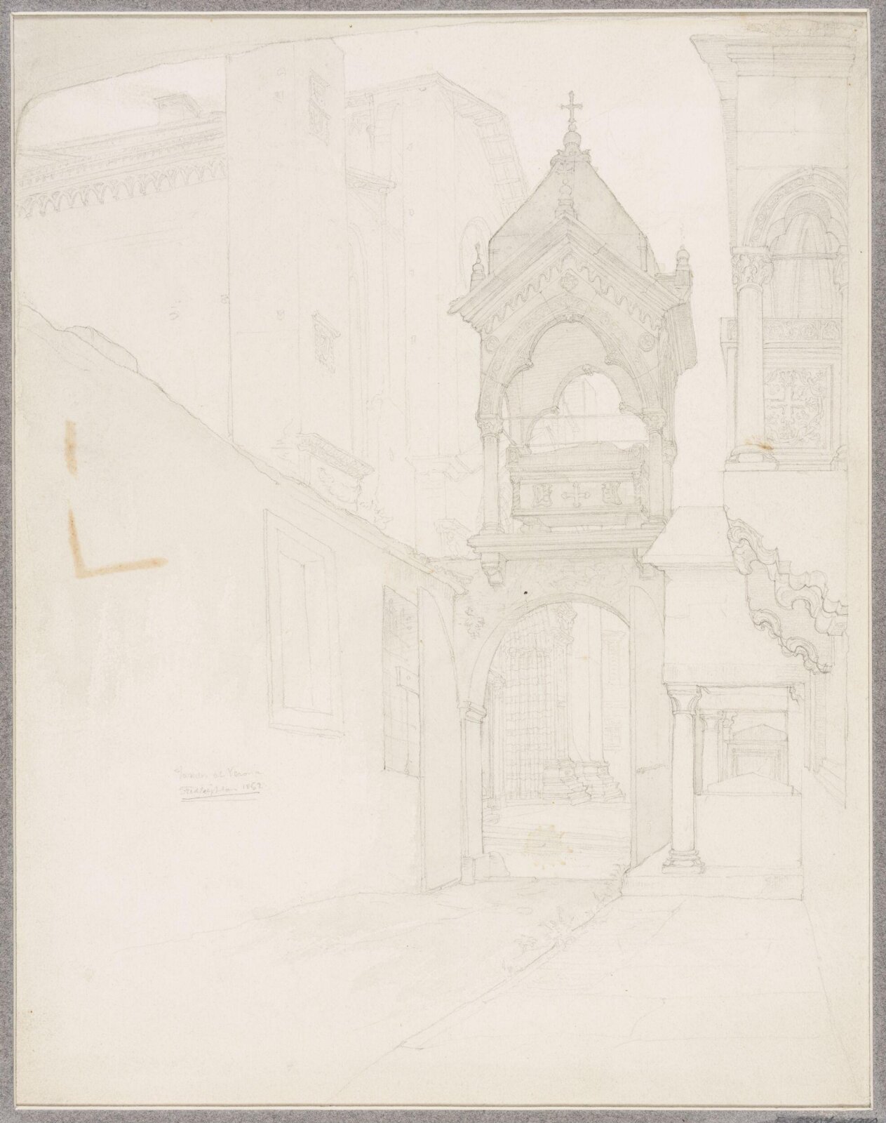Drawing, Frederic Lord Leighton, Mid-19th century