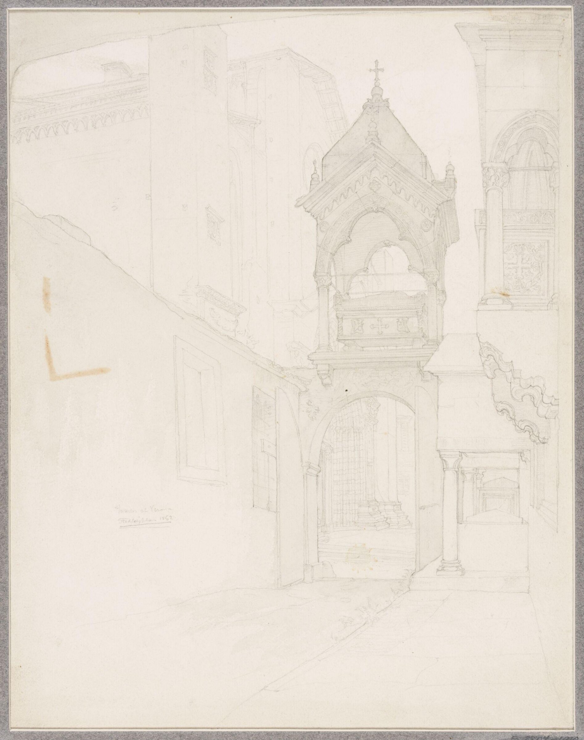 Drawing, Frederic Lord Leighton, Mid-19th century