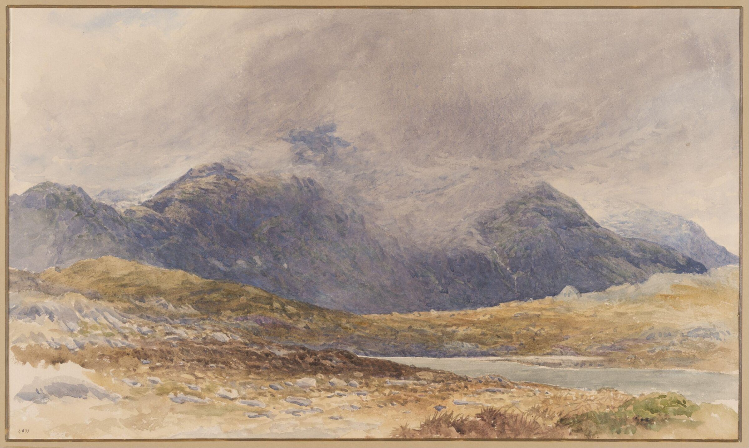 Crib-Goch, Pen-Y-Gwryd, North Wales, Charles Stuart Millard, c. 1857-1866