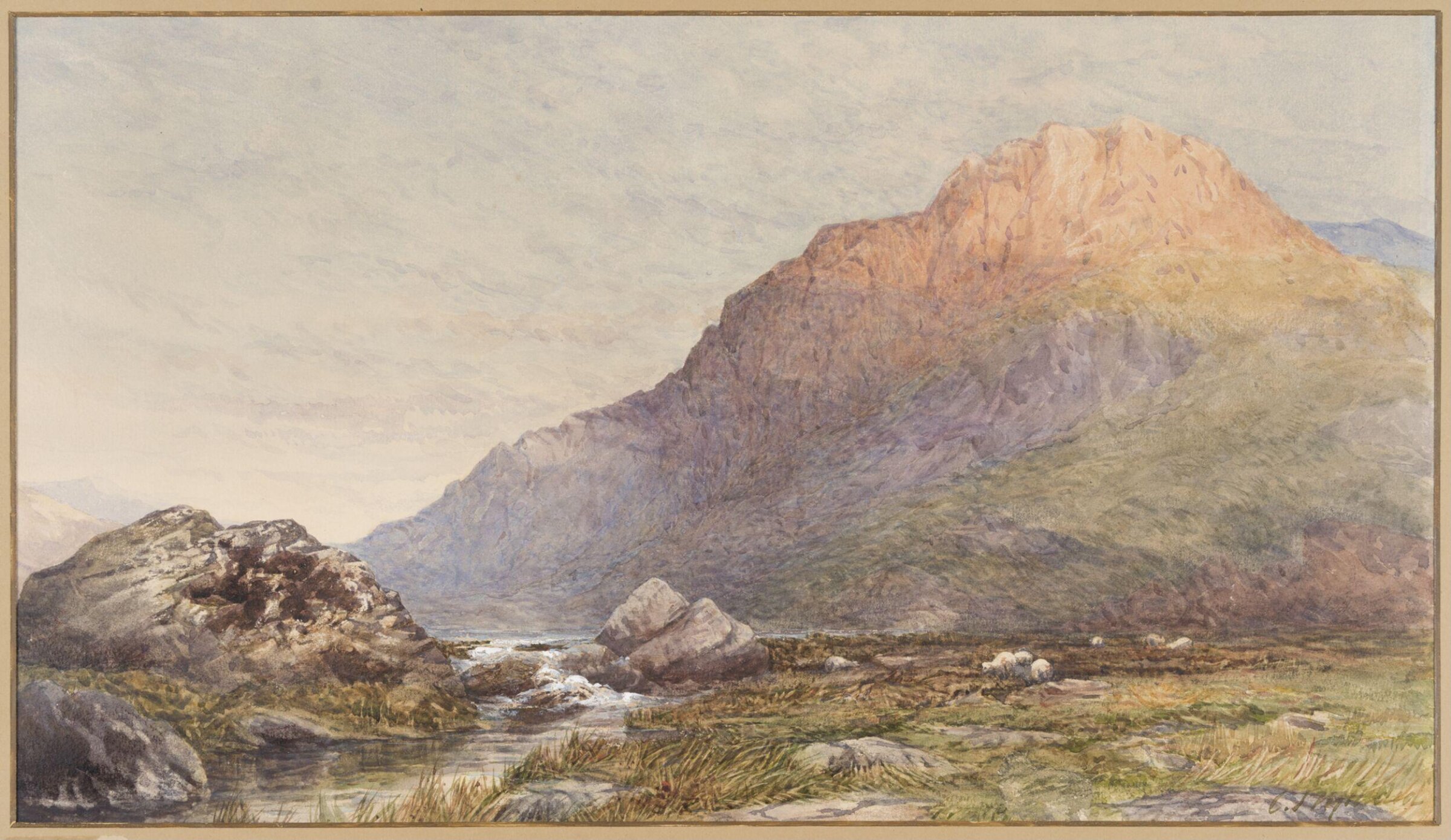 The Trifaen, Llyn Ogwen, Charles Stuart Millard, c. 1857-1866