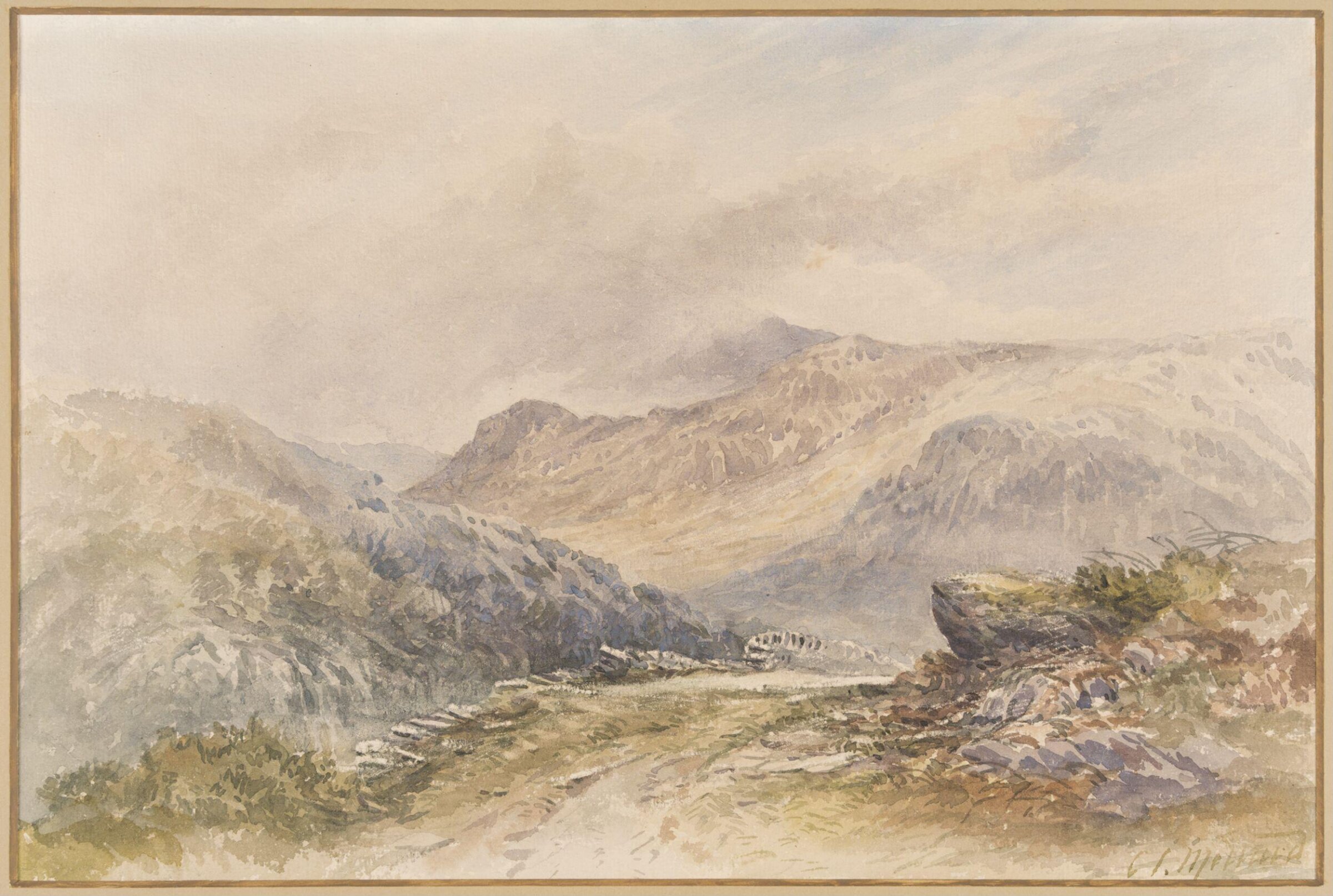 View on the Conway, Charles Stuart Millard, c. 1857-1866
