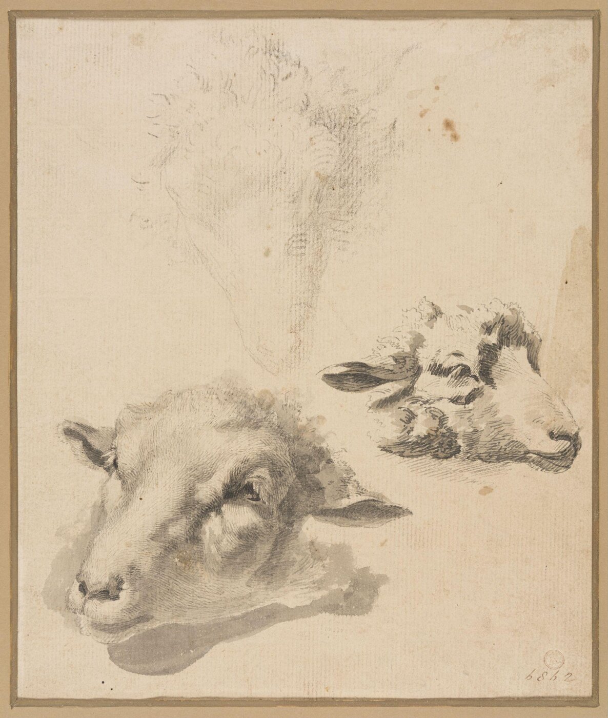 George Morland, Heads of Sheep