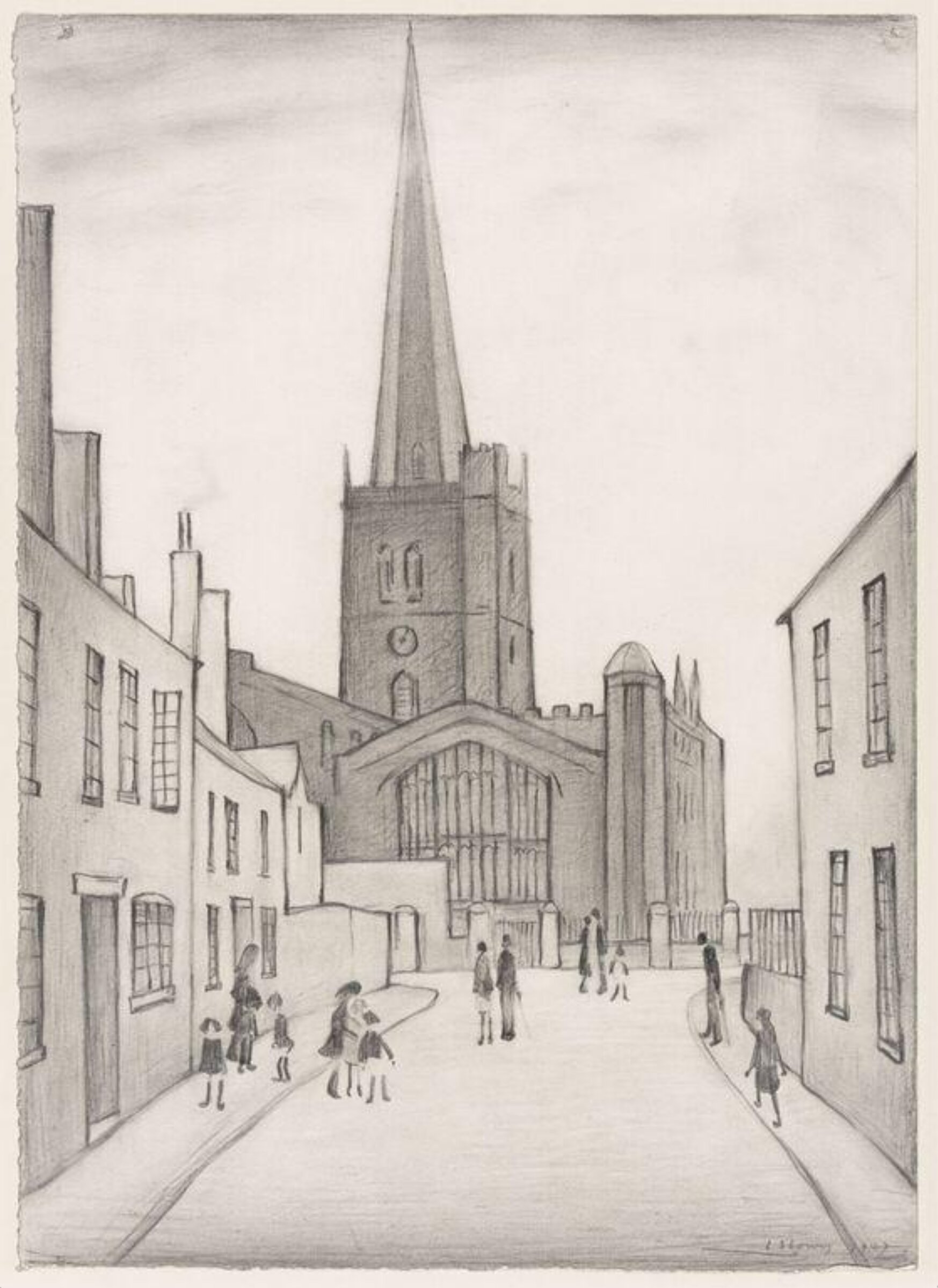 Drawing, Lowry, 1929