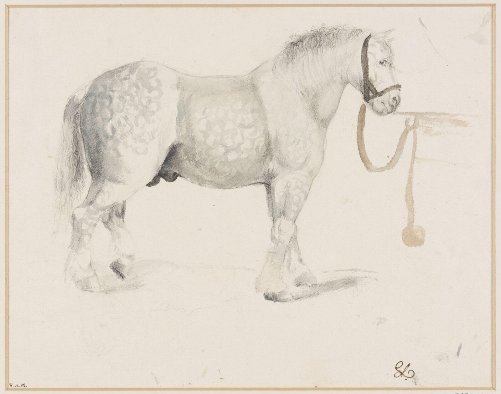 Drawing, Edwin Henry Landseer, ca. 1815
