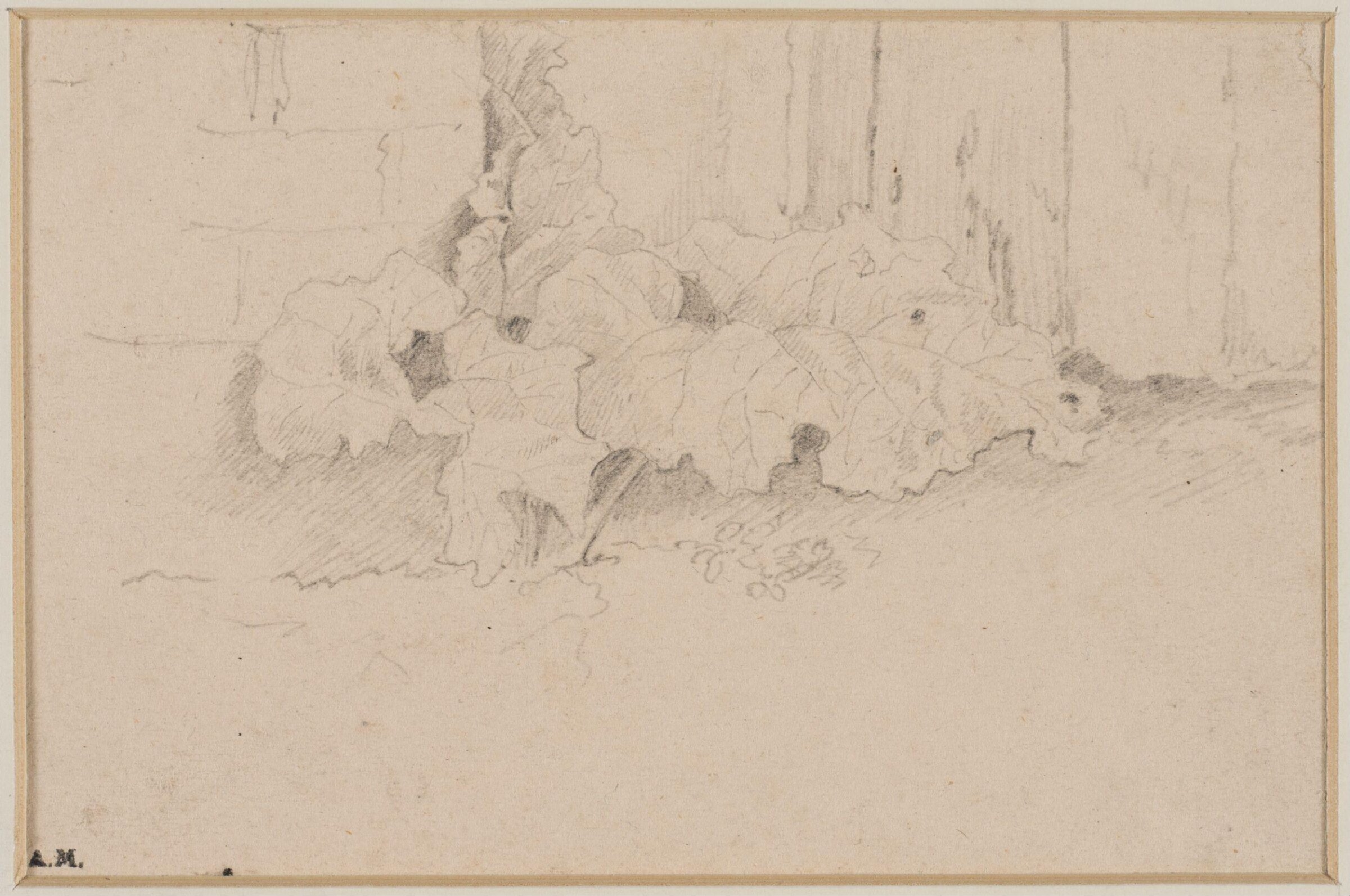 Drawing, Edwin Henry Landseer, ca. 1815