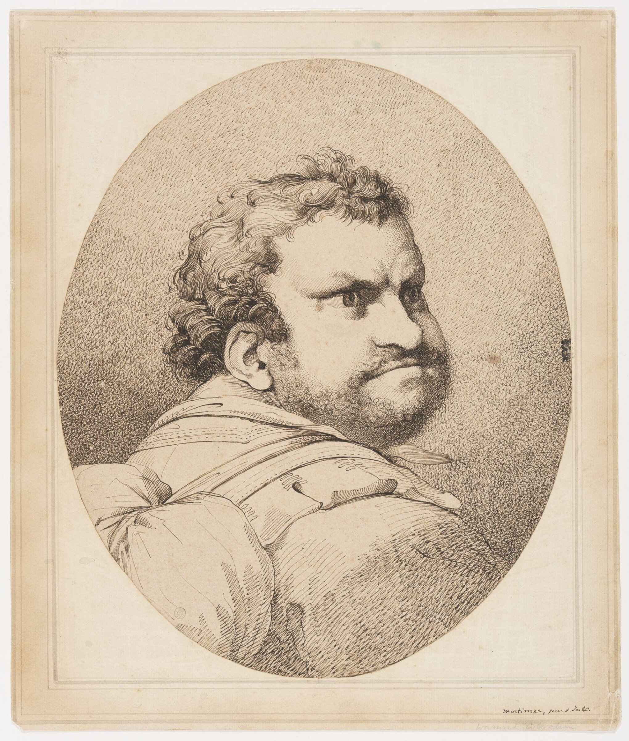 Drawing, John Mortimer, late 18th century