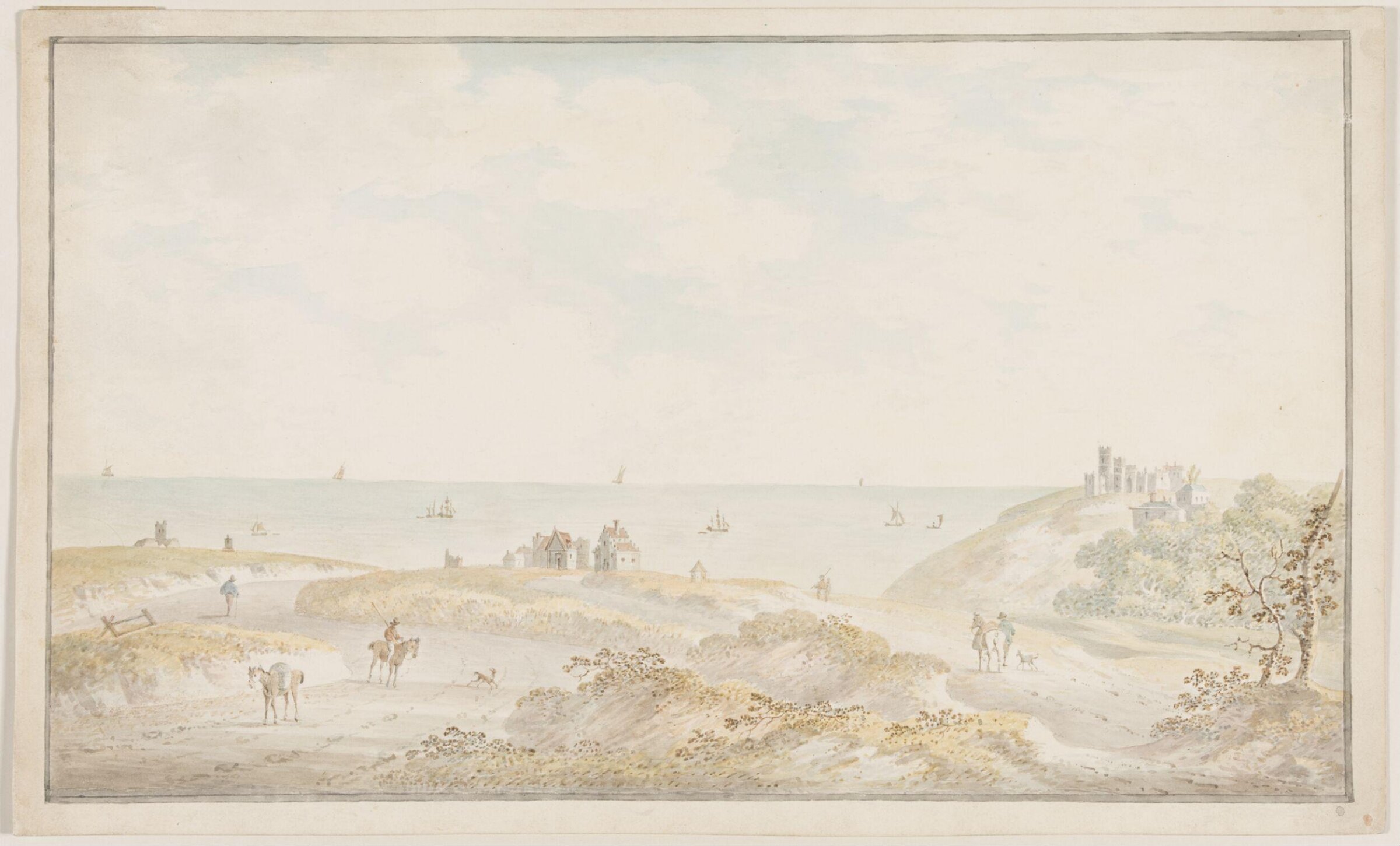 Drawing, Robert Marris, 1800