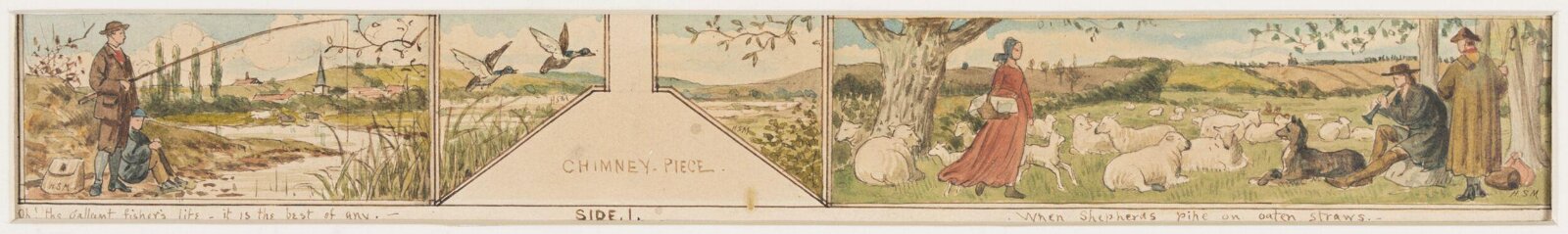 Drawing, 1870