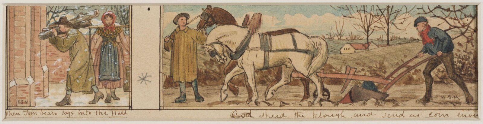 Drawing, 1870