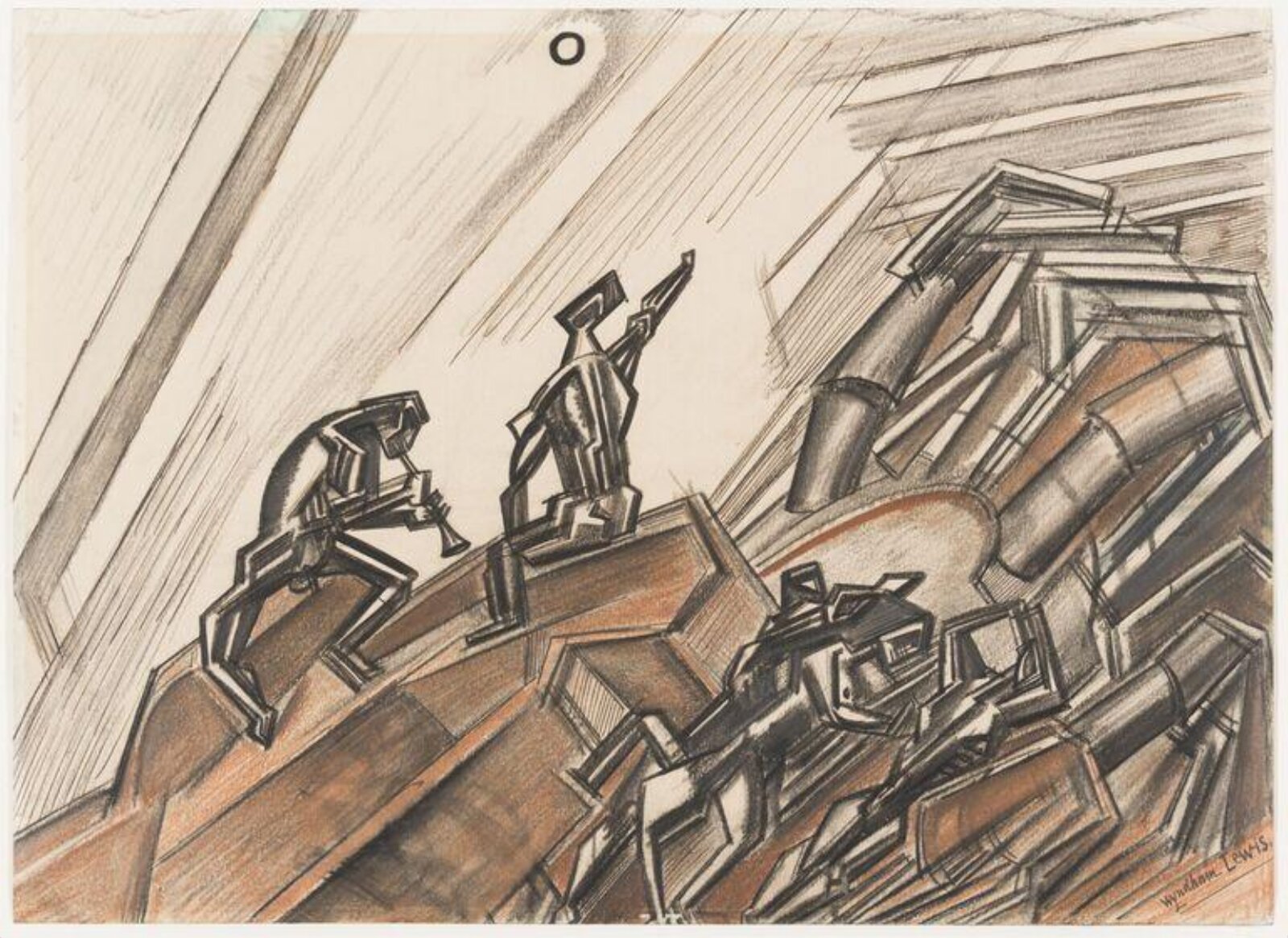 Moonlight, Wyndham Lewis, 1914