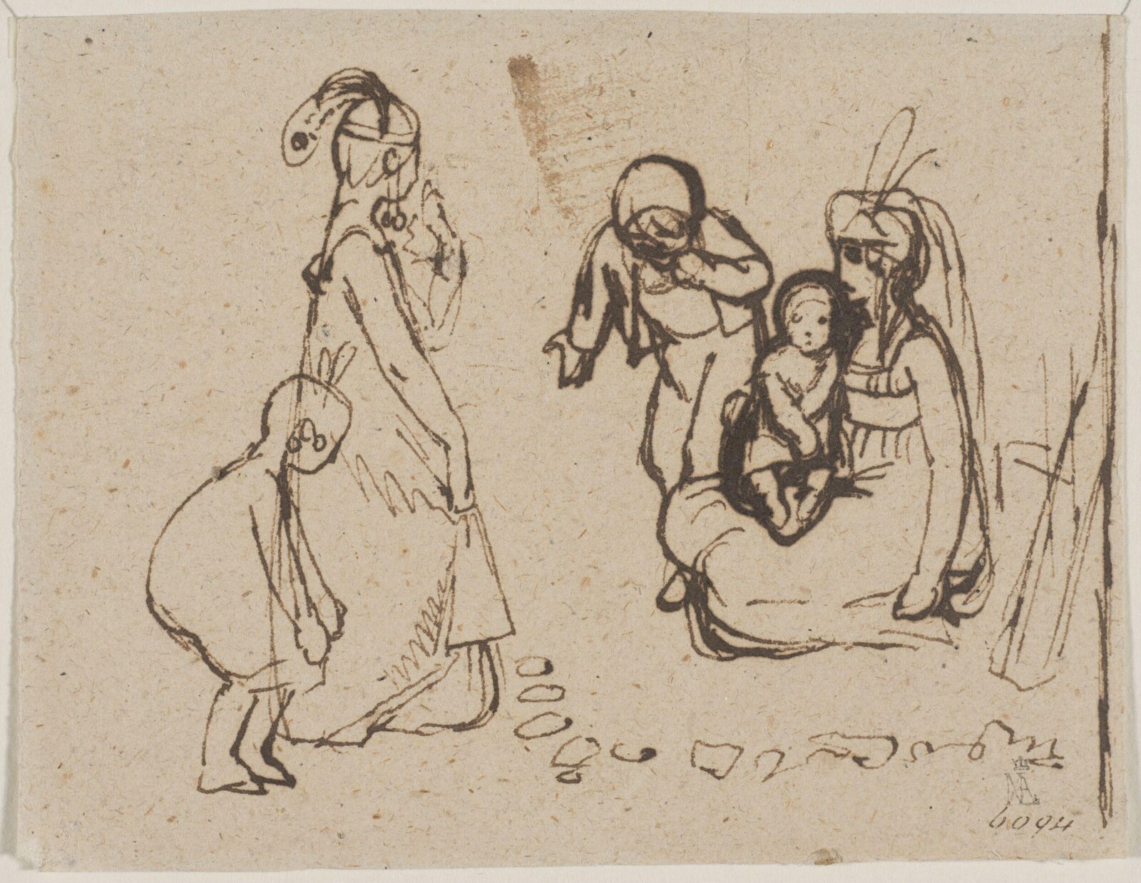 Drawing, William Mulready