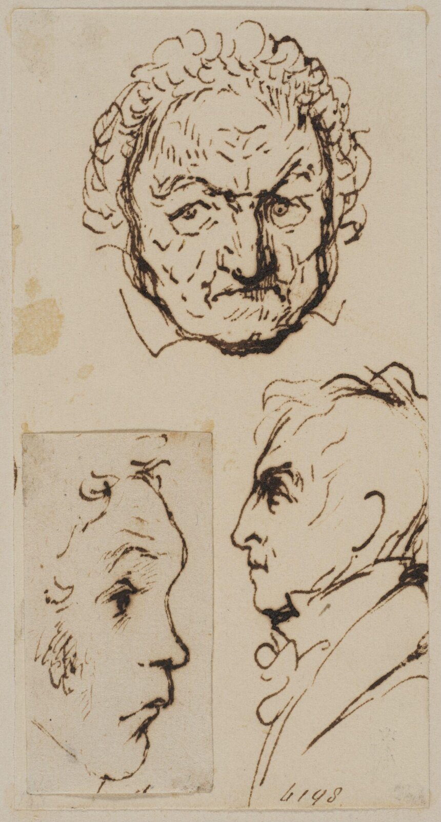 Heads, William Mulready, early 19th century