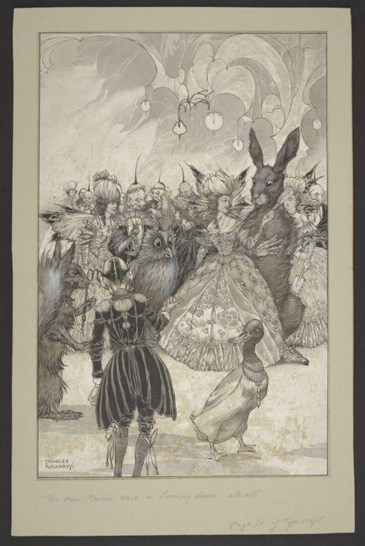 The men fairies were in evening dress etc. etc. top image