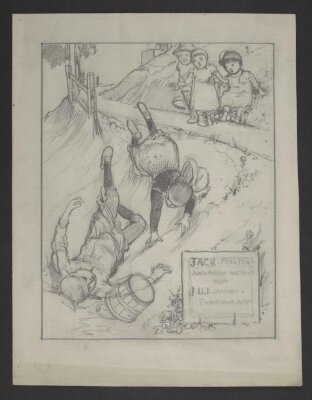 Jack fell down and broke his crown and Jill came tumbling after.