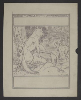 The wolf and the lamb.
