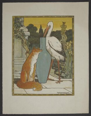 The fox and the stork