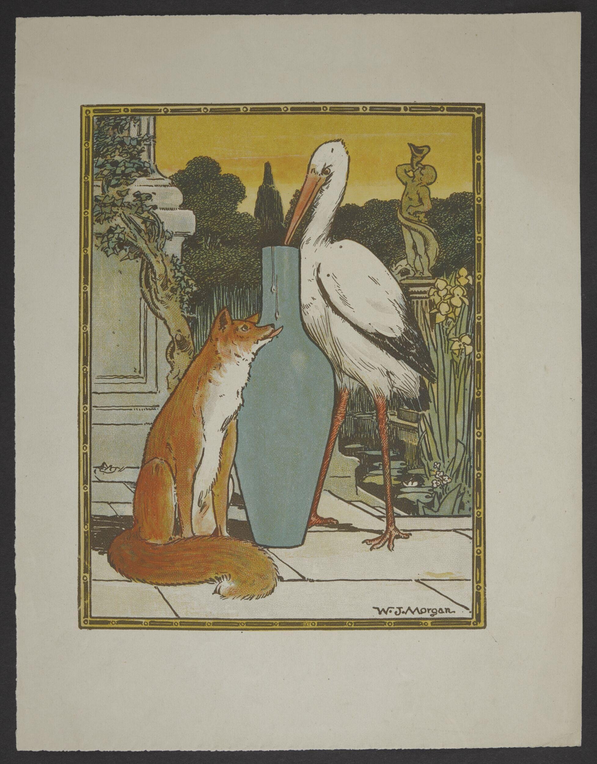 The fox and the stork