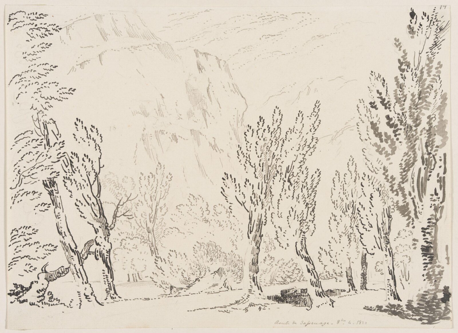 Drawing, Nattes, ca. 1765-1836